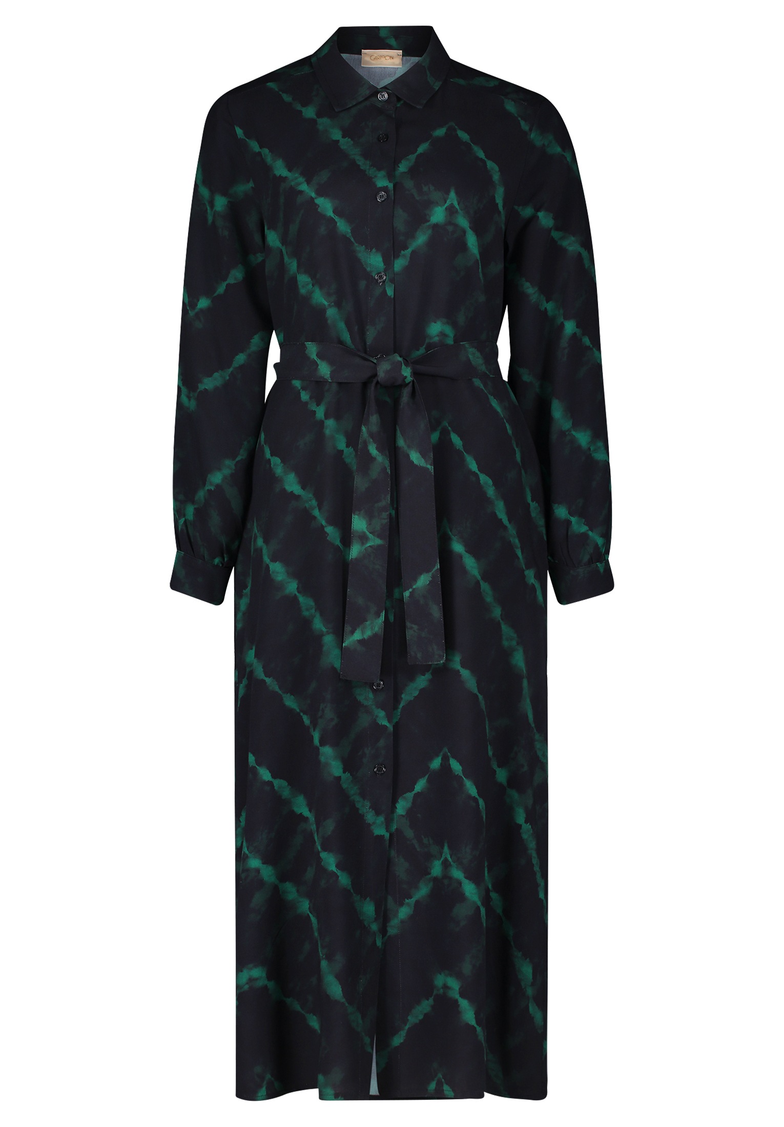 Cartoon Druckkleid »Cartoon Casual-Kleid mit Gürtel«, Material
