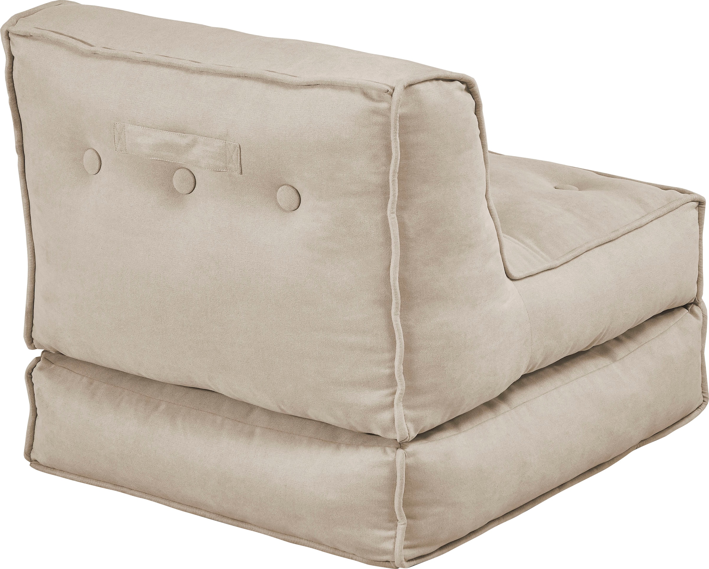 Home affaire Sessel "Pia" Loungesessel in 2 Größen, mit Schlaffunktion und günstig online kaufen