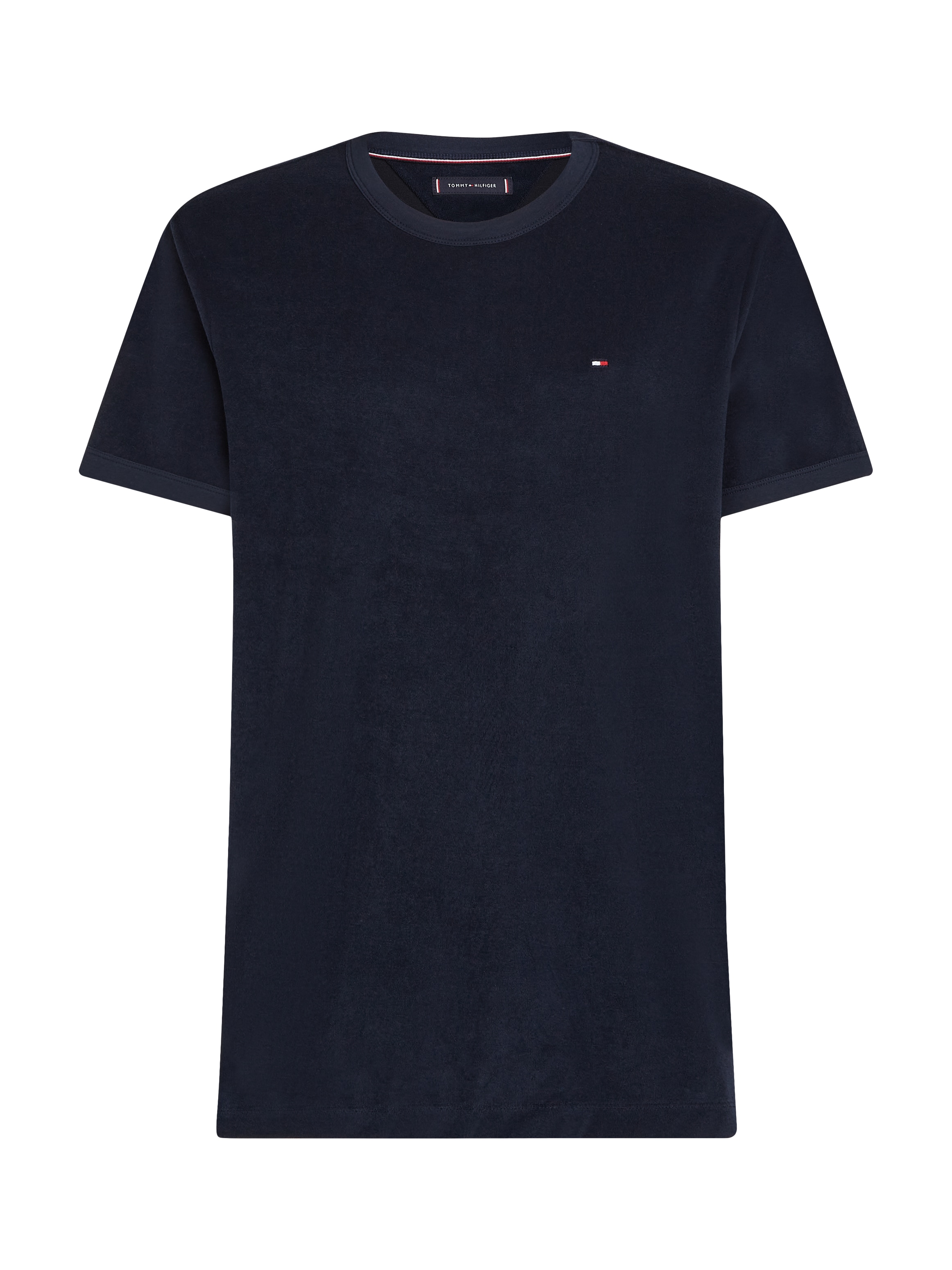 Tommy Hilfiger T-Shirt »TERRY TOWELLING TEE«, aus Frottee Samt