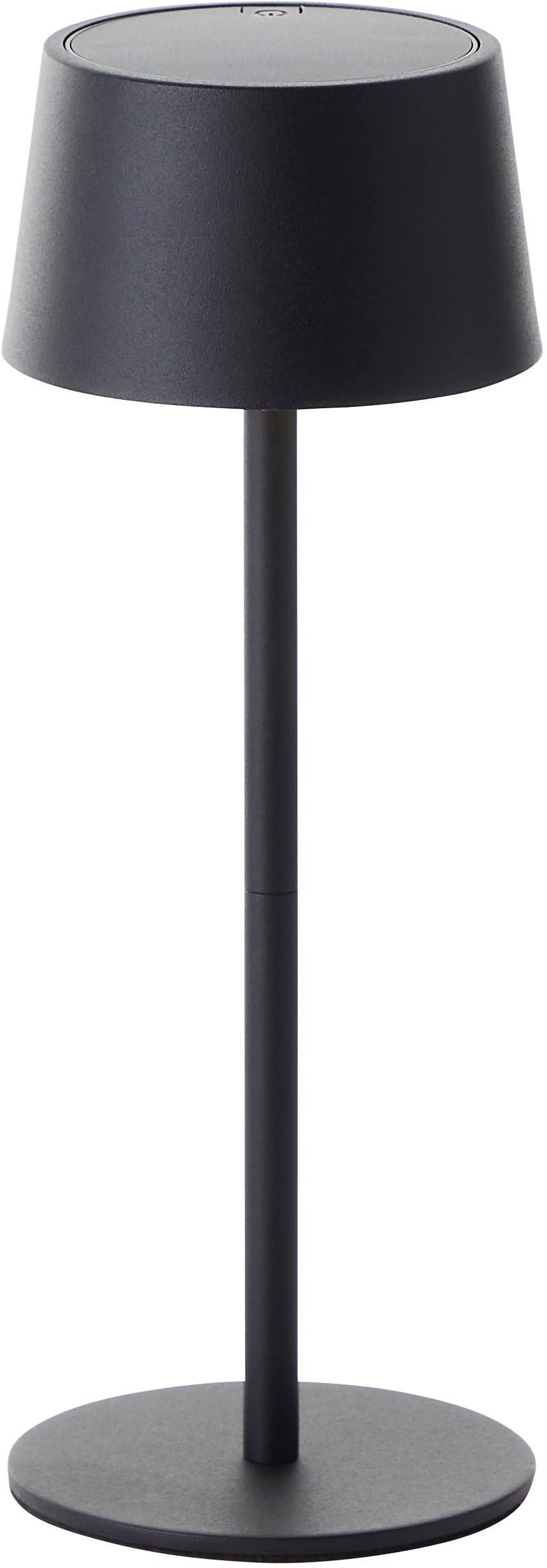 Brilliant LED Außen-Tischleuchte »Viani« LED-Modul 1 Stk. Warmweiß Kabellos, Solar & USB, H 25 cm, 170 lm, höhenverstellbar, 3000 K