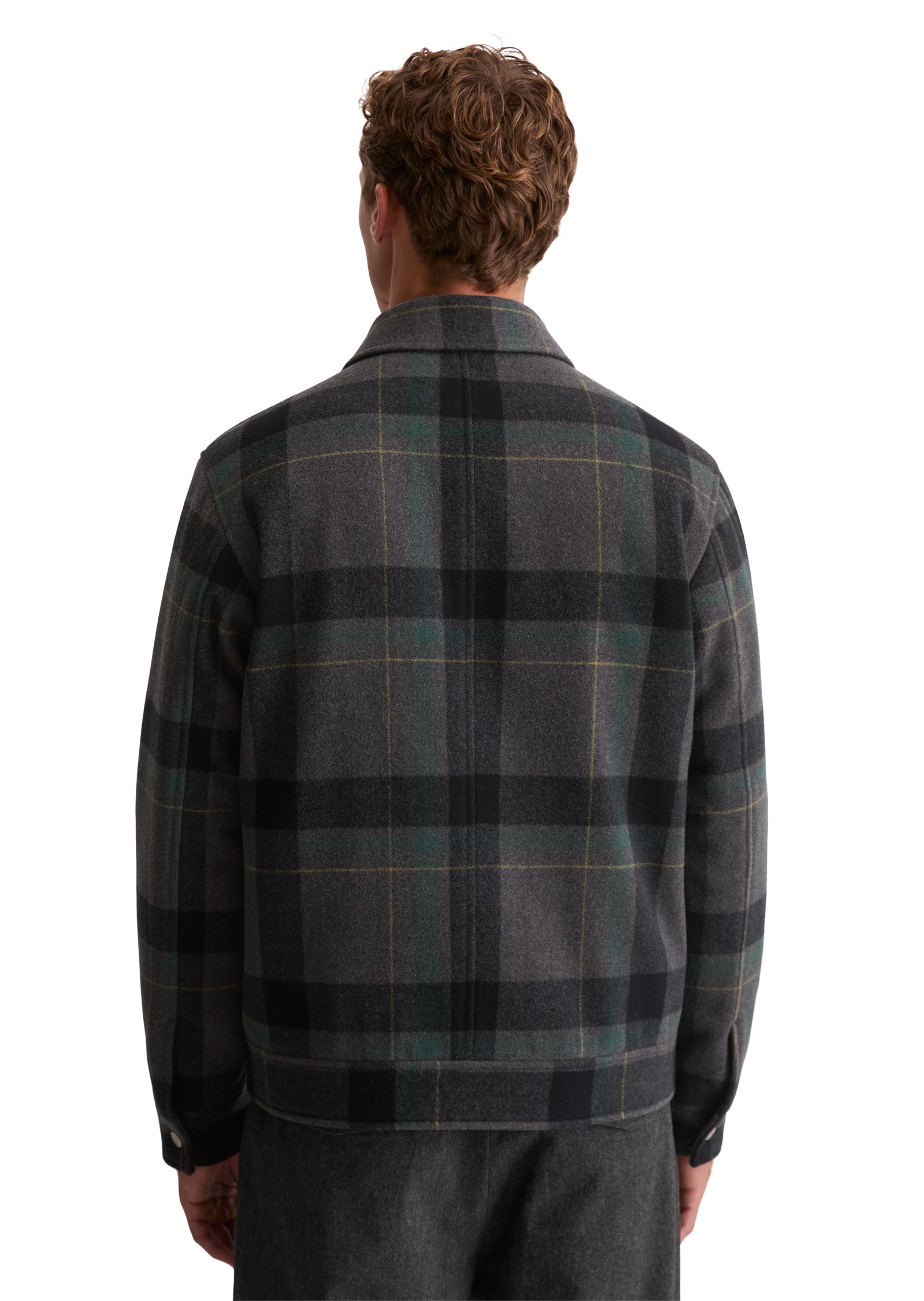 Marc O'Polo Outdoorjacke »mit leichter Wattierung«, ohne Kapuze