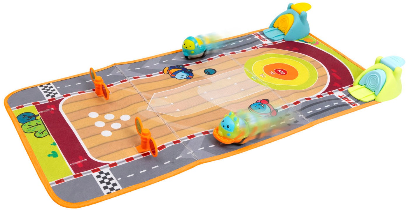 Chicco Spiel »5in1 Sport & Spielmatte – Turbo Ball« mit Fahrzeugen, Turbo-Bällen und umfangreichem Zubehör