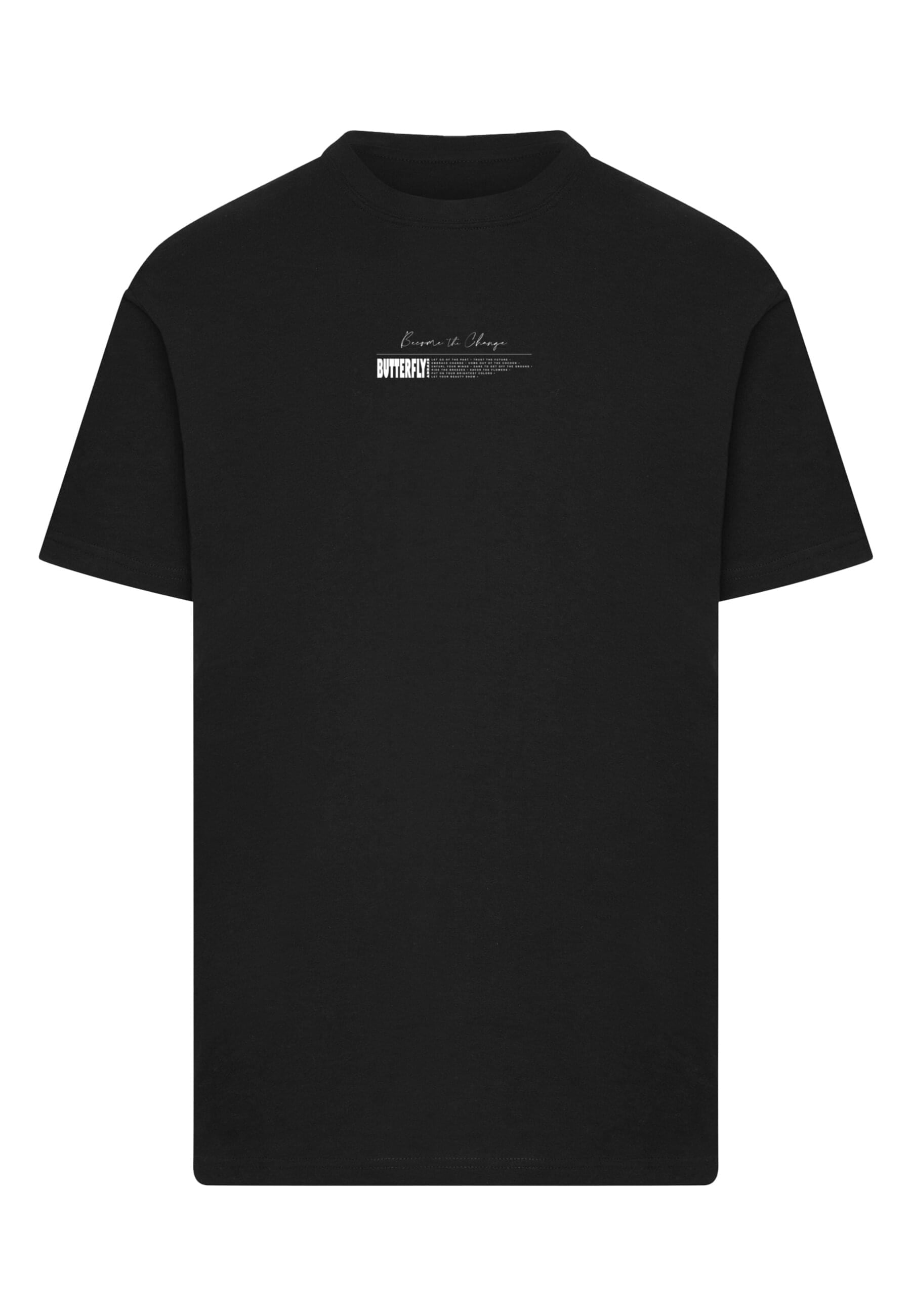MisterTee T-Shirt "MisterTee Herren Become the Change Butterfly 2.0 Tee" 1 günstig online kaufen