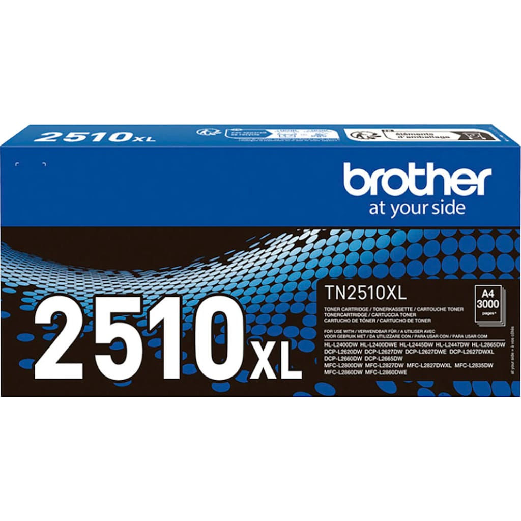 Brother Tonerpatrone »TN-2510XL«, (Packung)