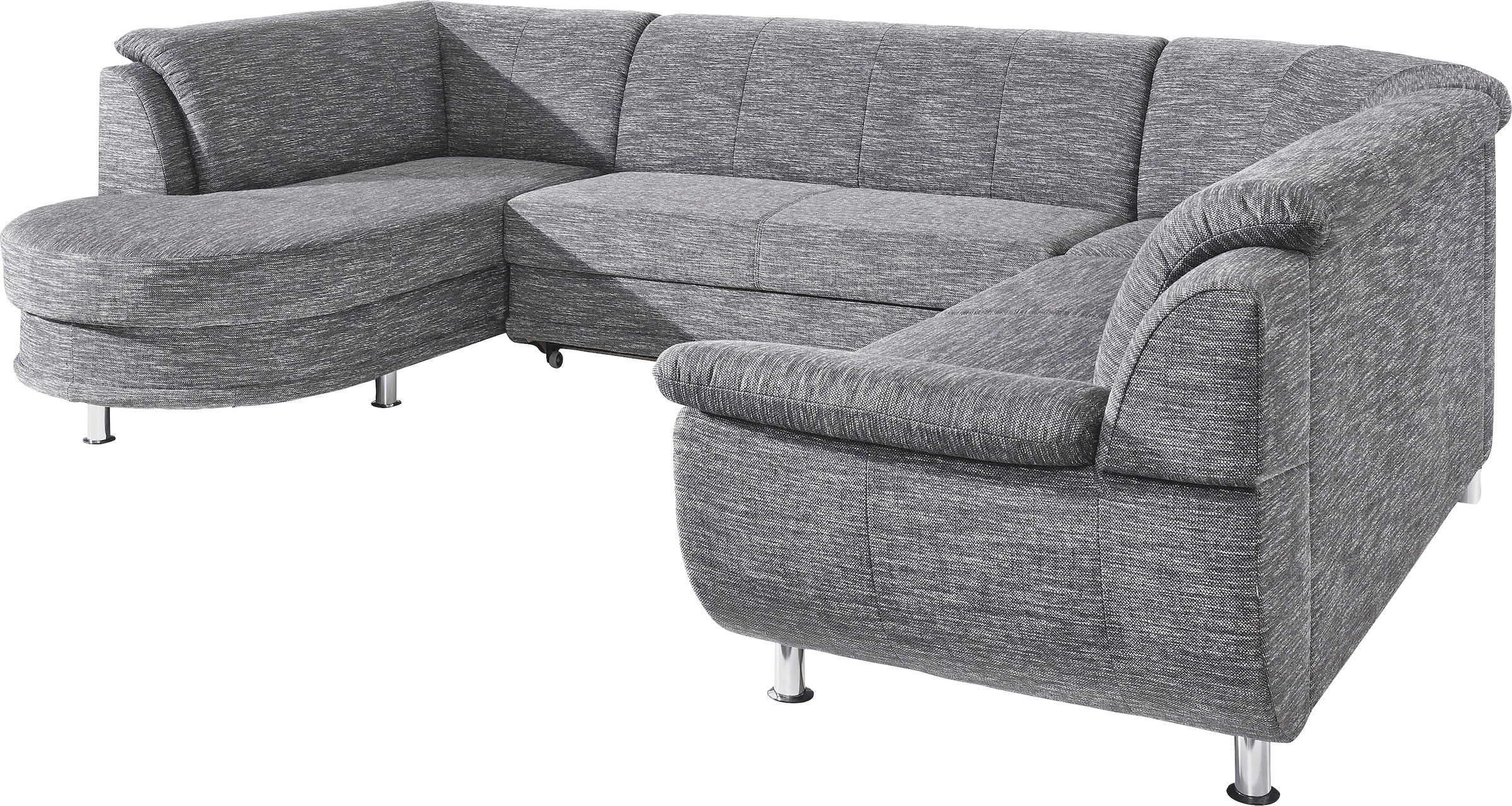 Thumbnail - TRENDMANUFAKTUR Wohnlandschaft "Rondo, U-Form" inkl.Federkern, wahlweise mit Bettfunktion