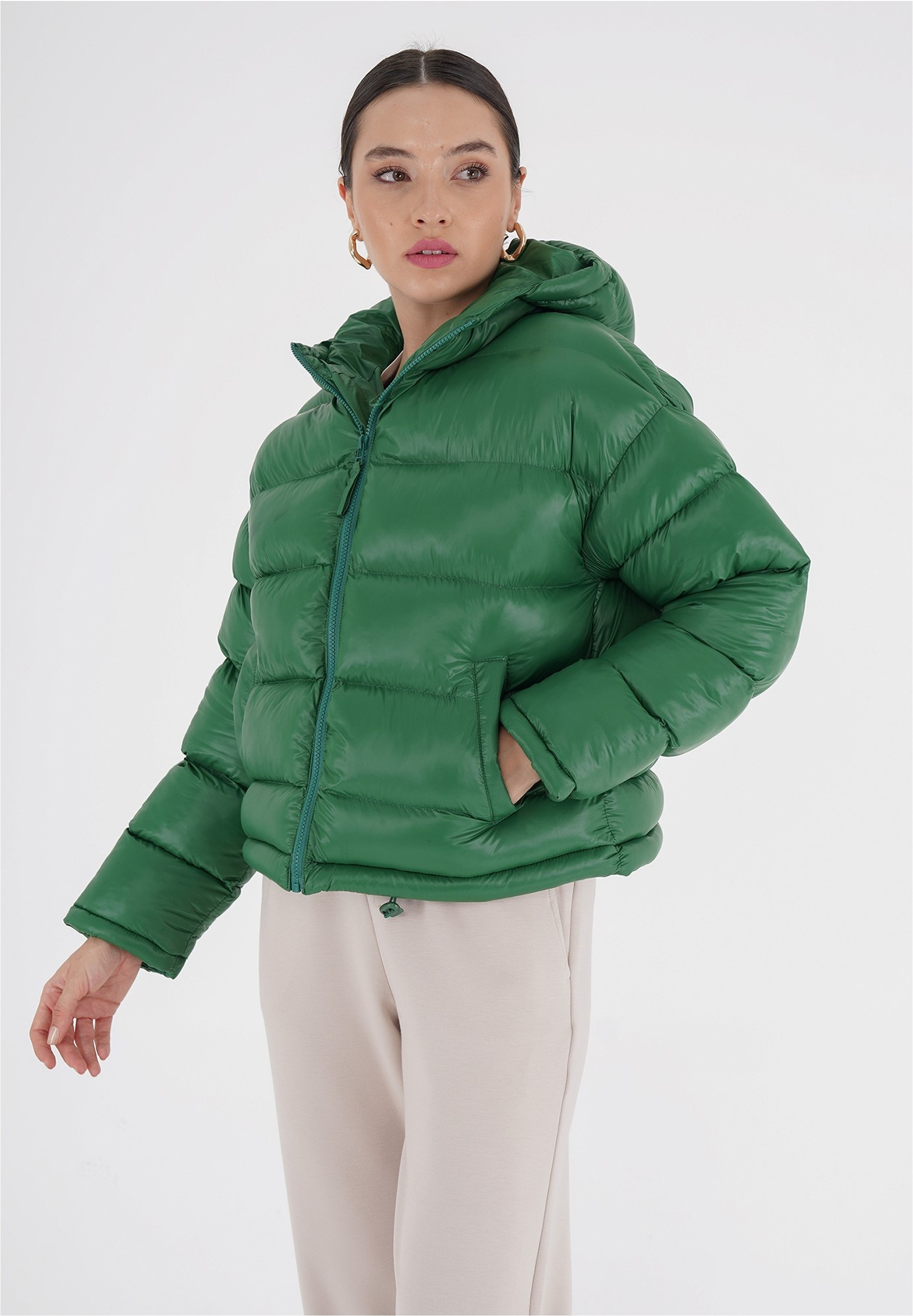 Thumbnail - freshlions Steppjacke "Tara" 1 Stk. tlg. mit Stehkragen