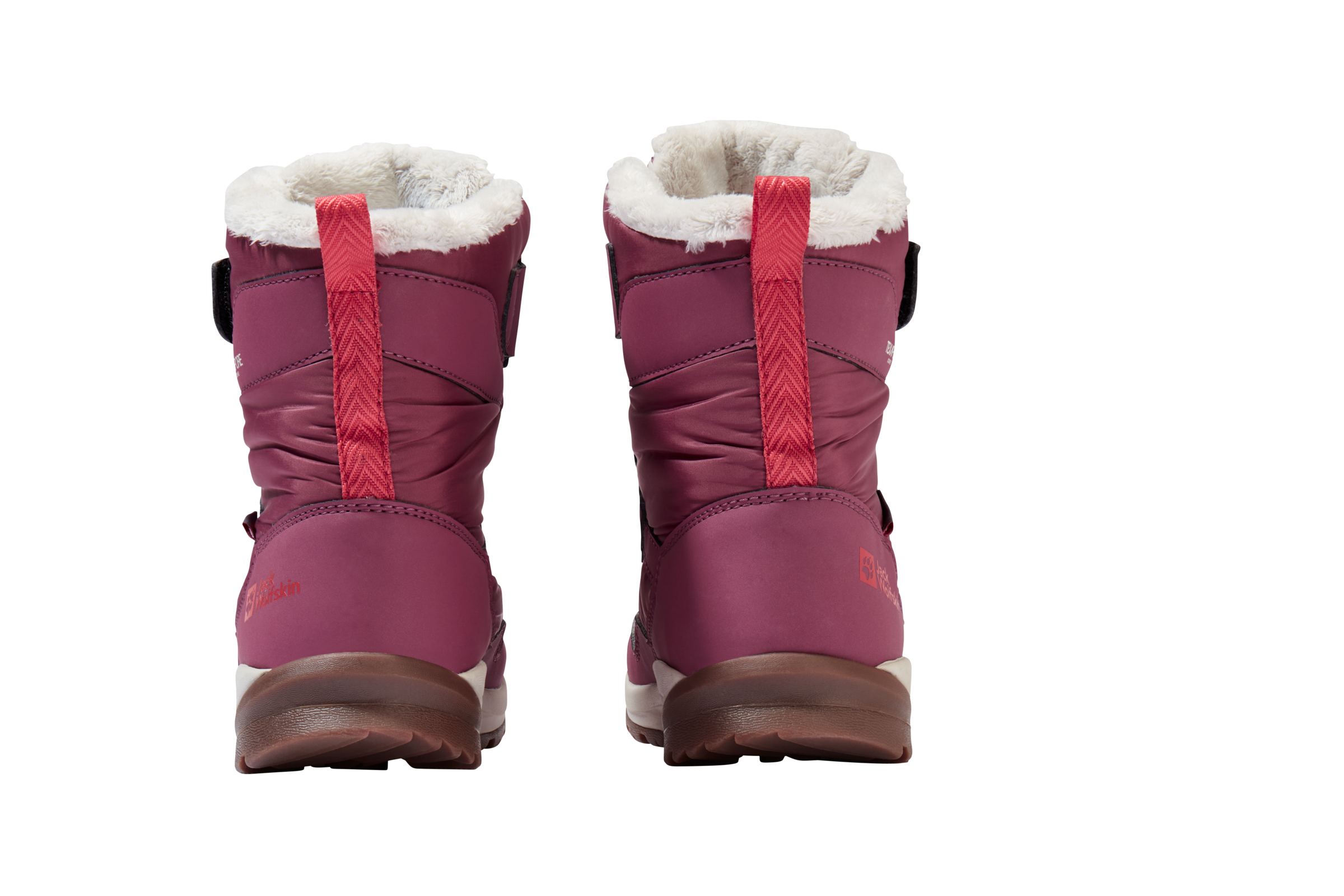 Winterboots JACK WOLFSKIN "POLAR BEAR-G TEXAPORE HIGH VC K", Mädchen, Gr. 38, raisin, Synthetik, Textil, Schuhe Winterboots, Snowboots, Winterstiefel, Winterschuhe, wasserdicht & gefüttert 3
