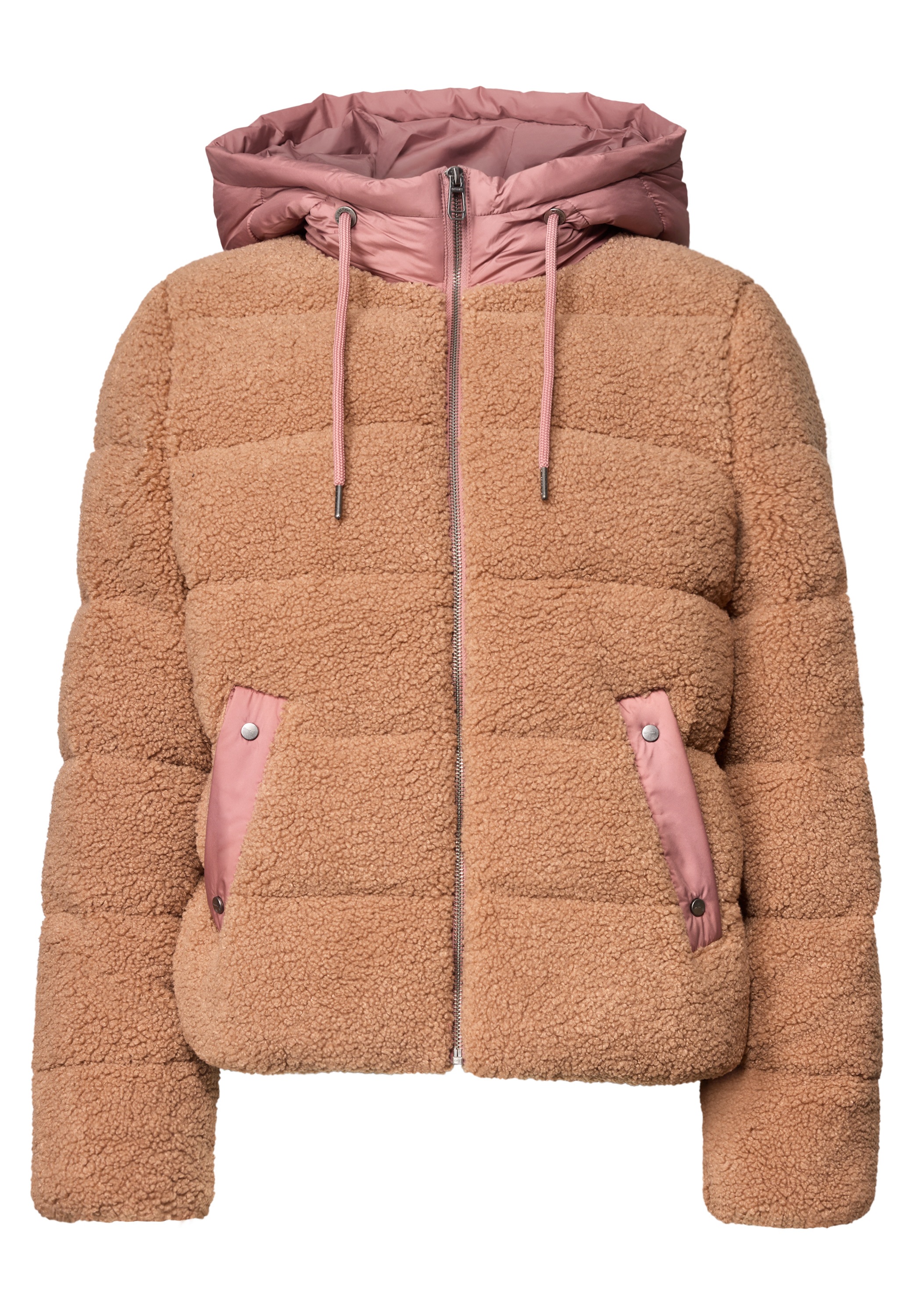 STREET ONE STUDIO Kurzjacke mit Kapuze mit moderner Steppung