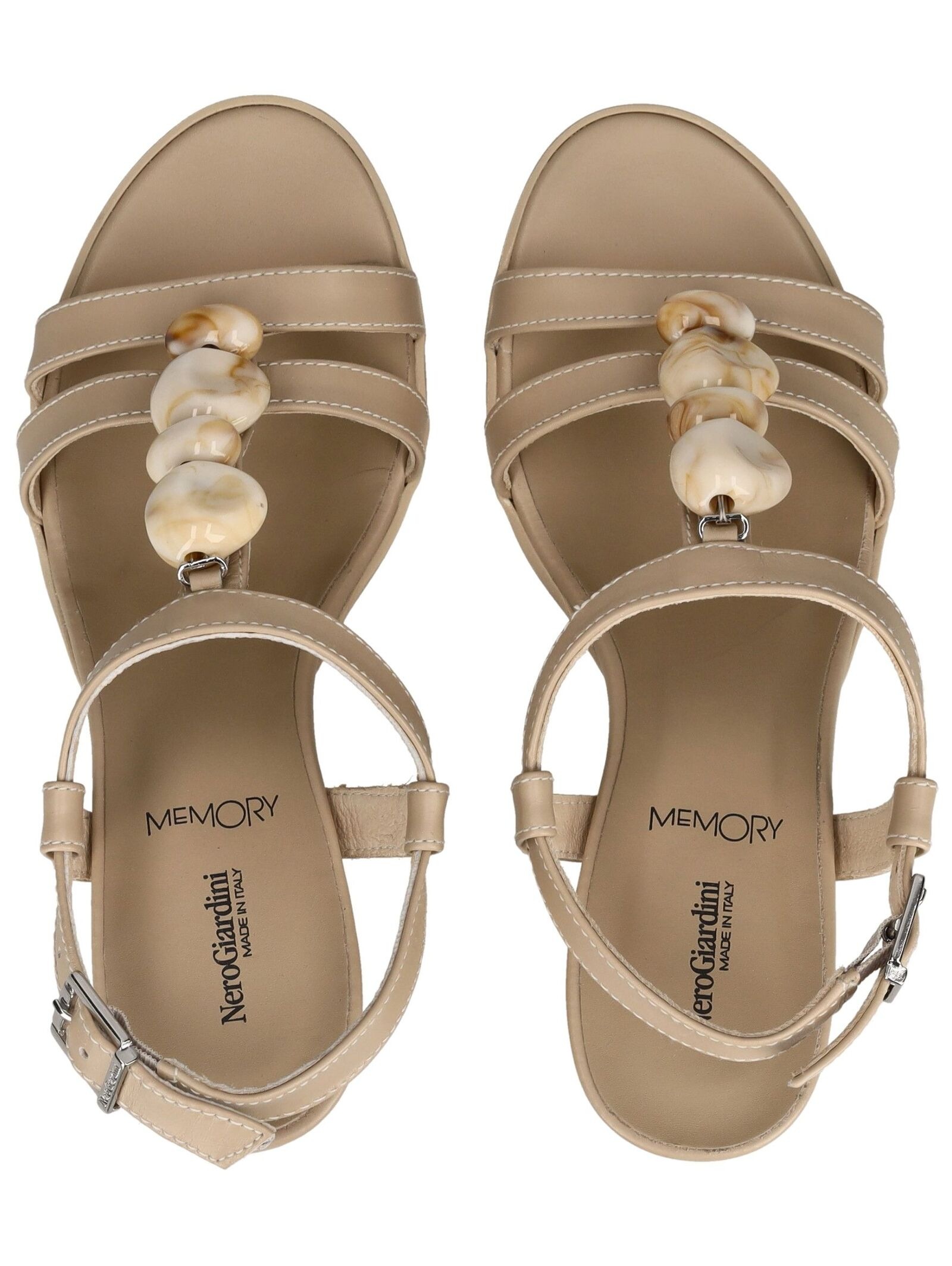 Nero Giardini High-Heel-Sandalette »Nero Giardini Sandalen Leder«