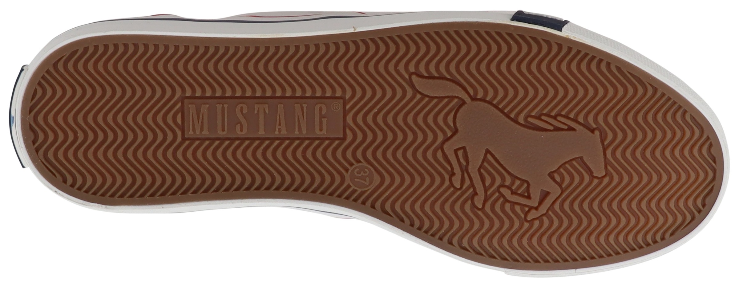 Thumbnail - Mustang Shoes Sneaker "Winona" Freizeitschuh, Halbschuh, Schnürschuh mit seitlichem Logoschriftzug