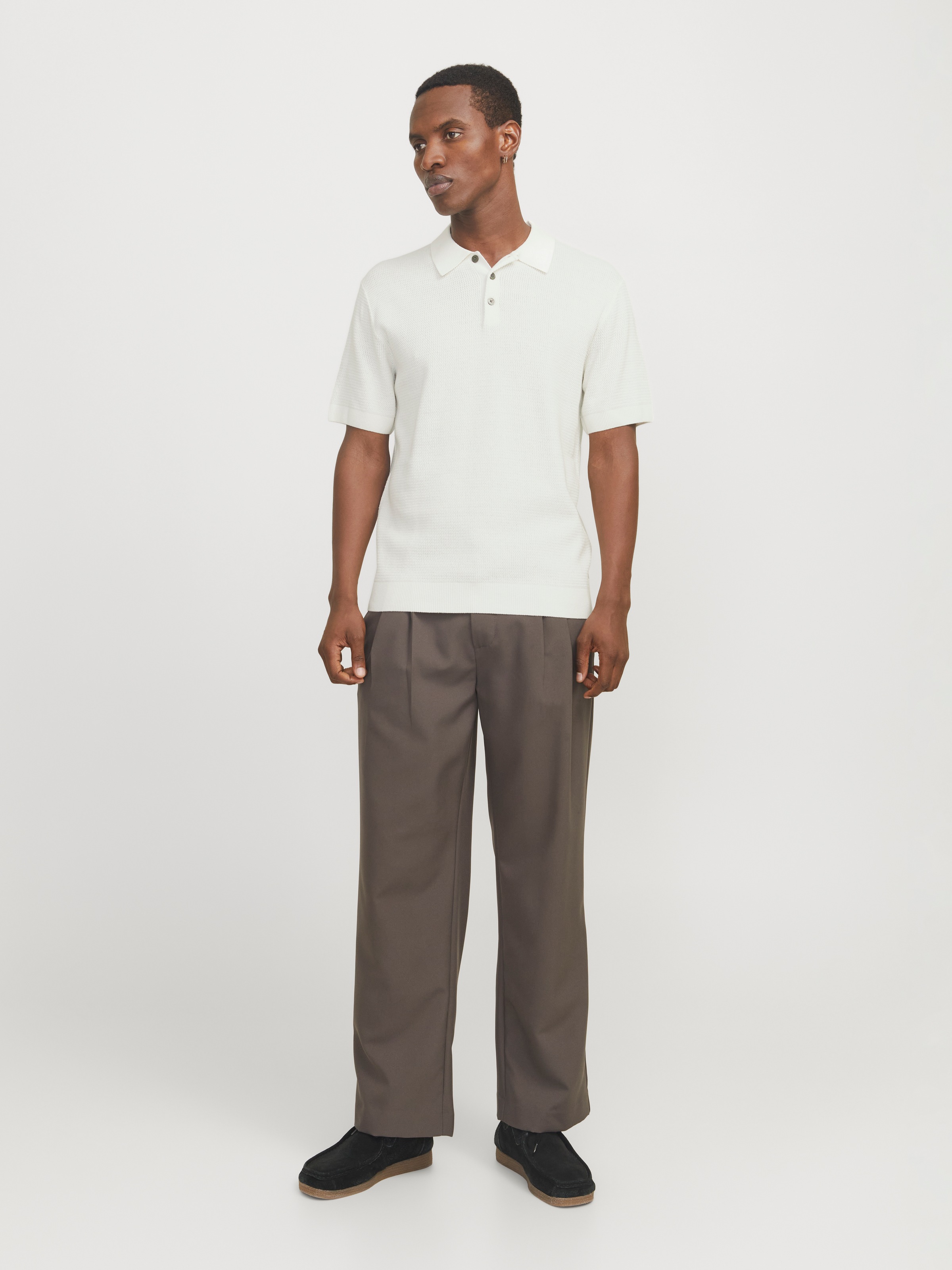Jack & Jones Polokragenpullover »JPRCCCOOPER KNIT POLO SS SN«