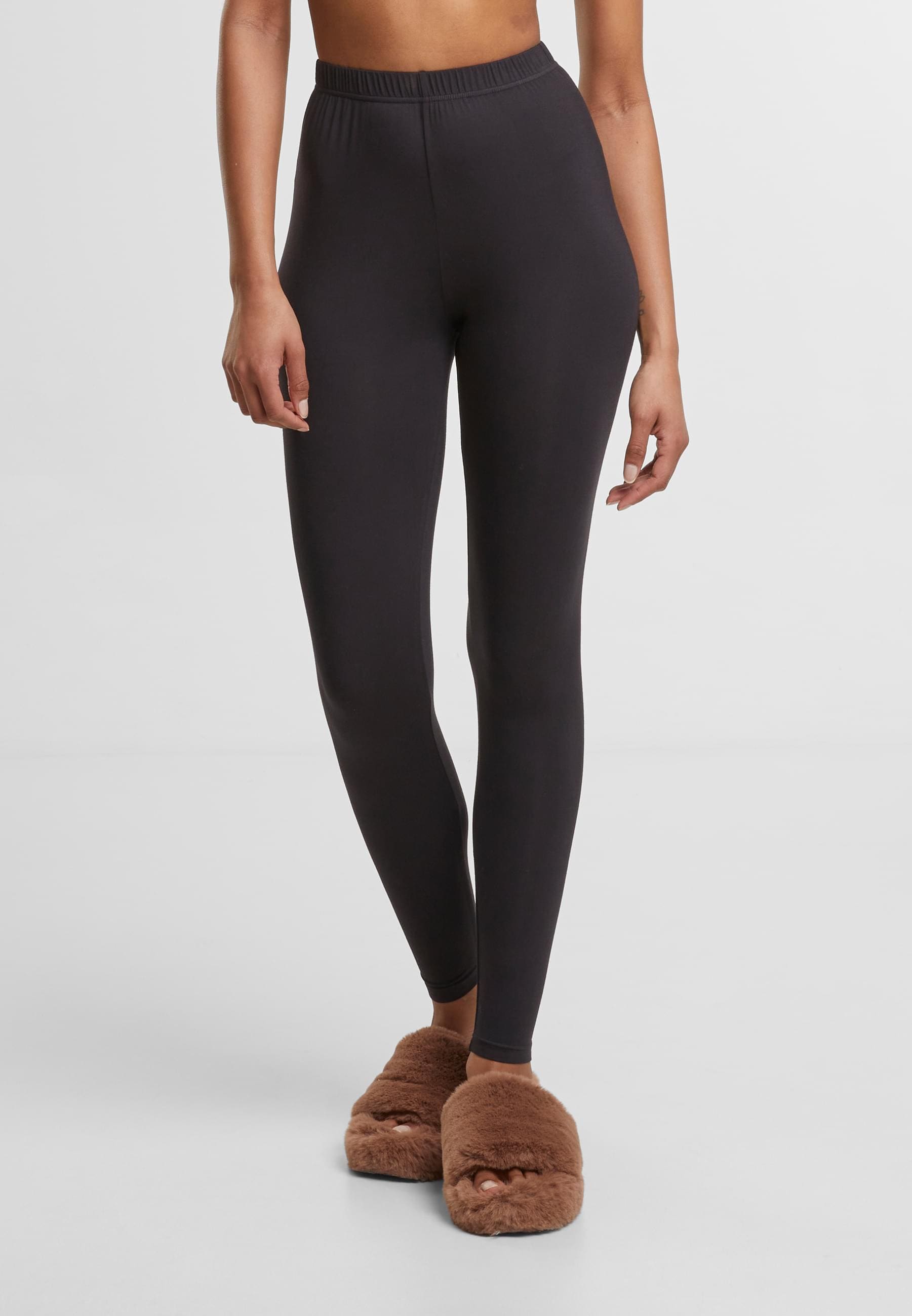 URBAN CLASSICS Leggings »Urban Classics Ladies Bamboo Leggings 2-Pack«, (1 tlg.)