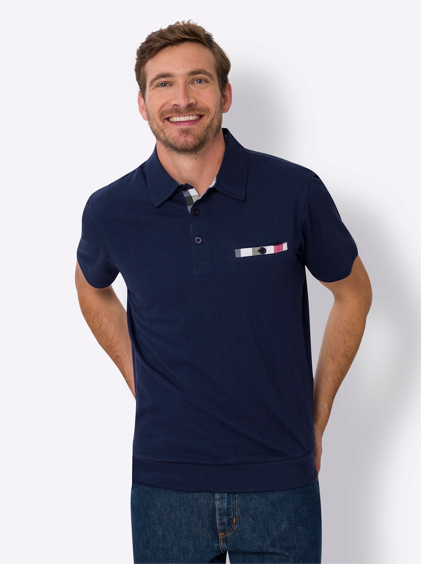 Classic Poloshirt "Kurzarm-Poloshirt" günstig online kaufen