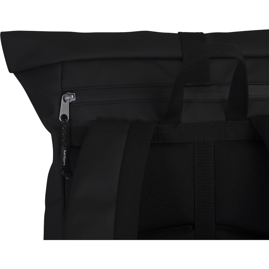 KATTBJØRN Laptoprucksack »Rolltop, Black«