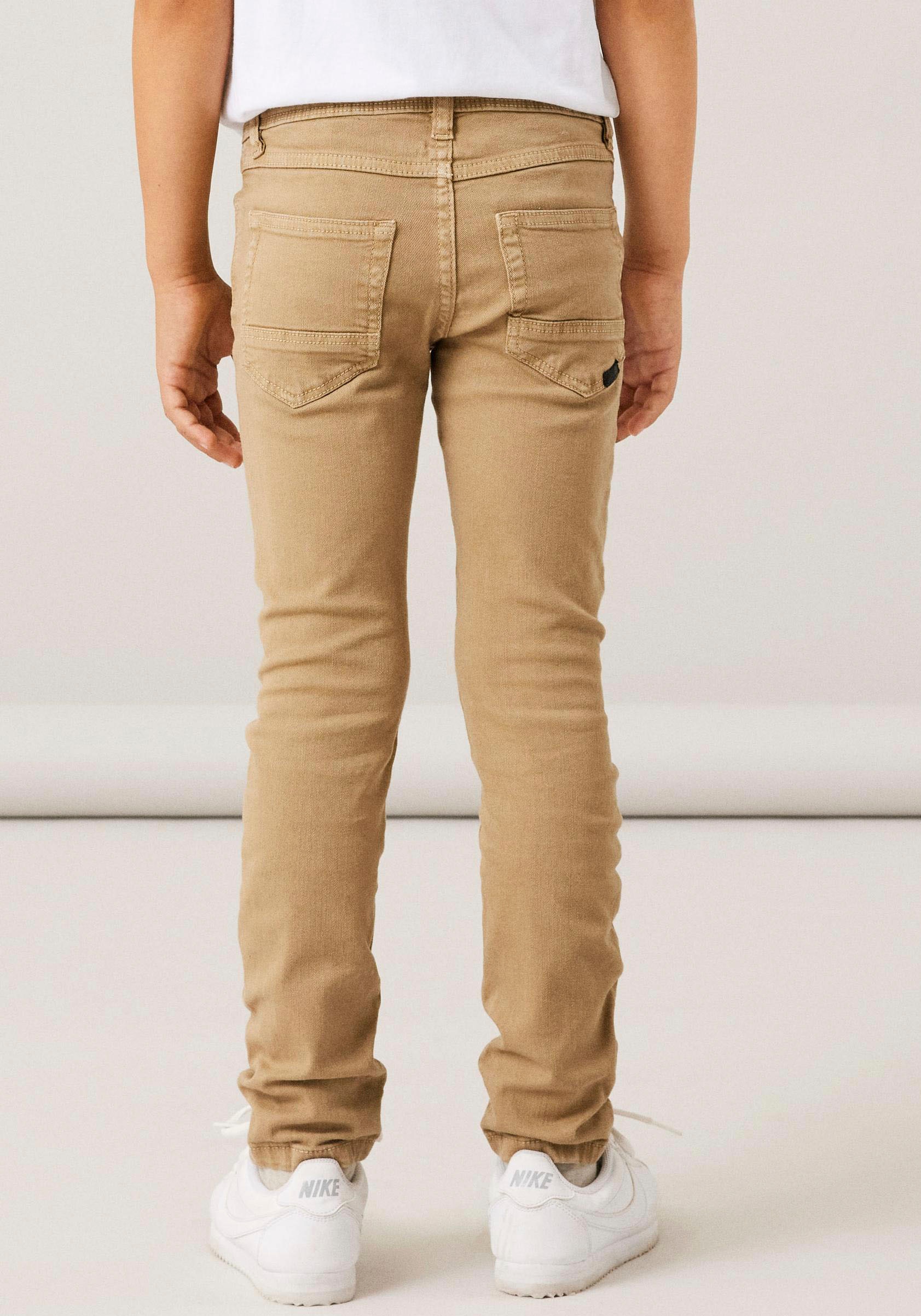Name It Röhrenhose »NKMTHEO XSLIM TWI PANT 1111-TP NOOS«