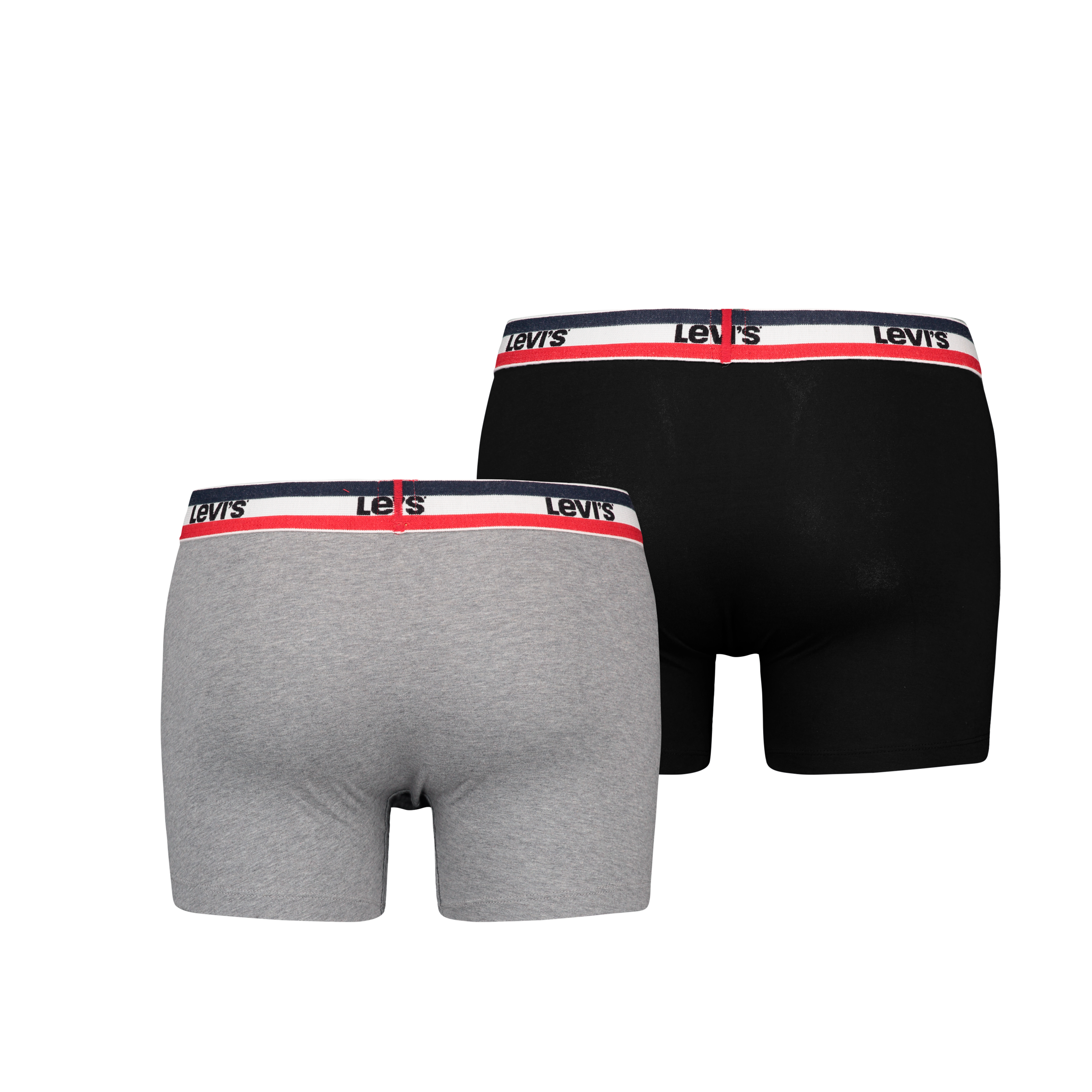 Levi's® Boxershorts »LEVIS MEN SPW LOGO BOXER BRIEF ORG 2P«, (Packung, 2er Pack), mit breitem Logobund