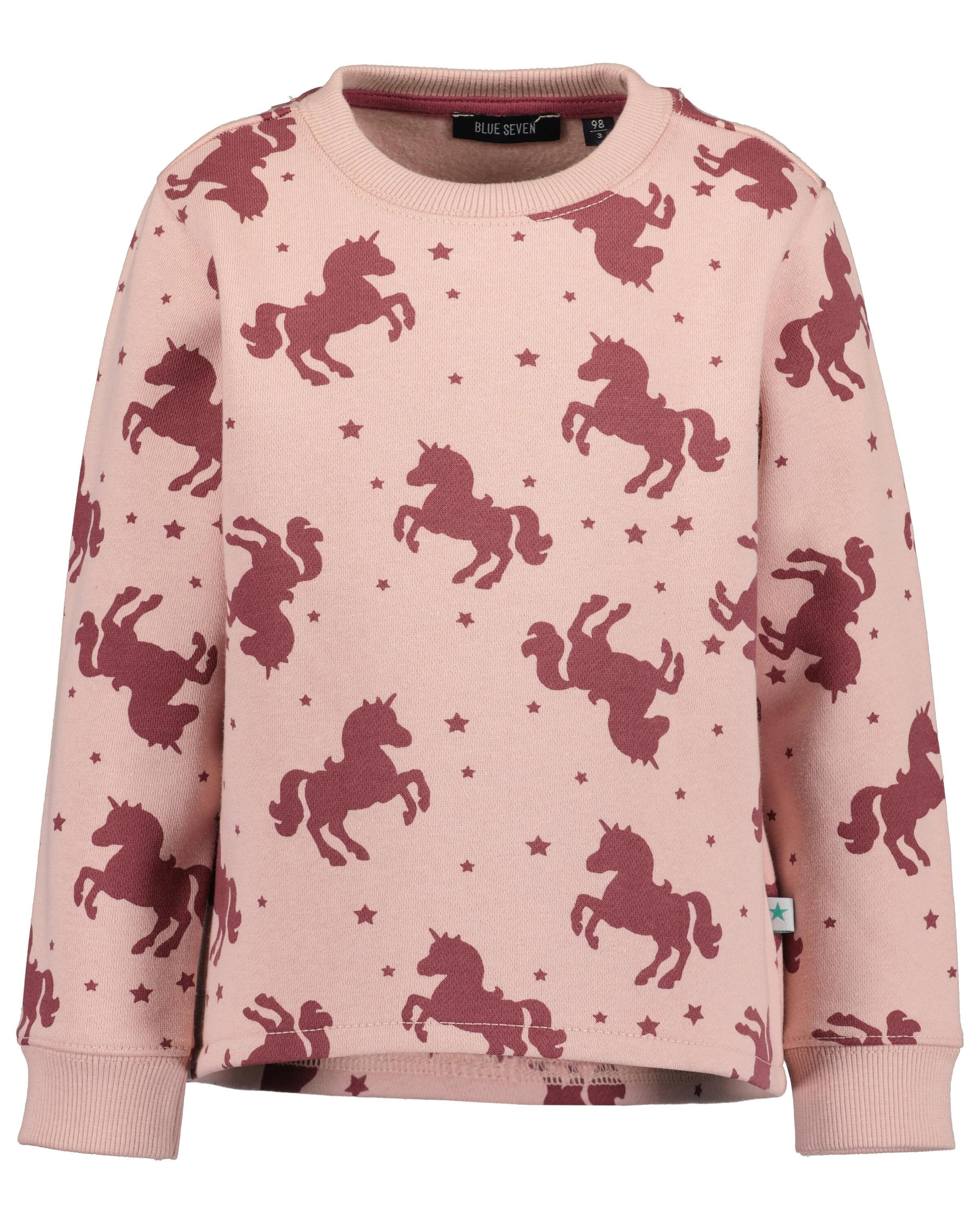 Sweatshirt »Blue Seven Mädchen Sweatshirt KIDS GIRLS BASICS«, (1 tlg.)