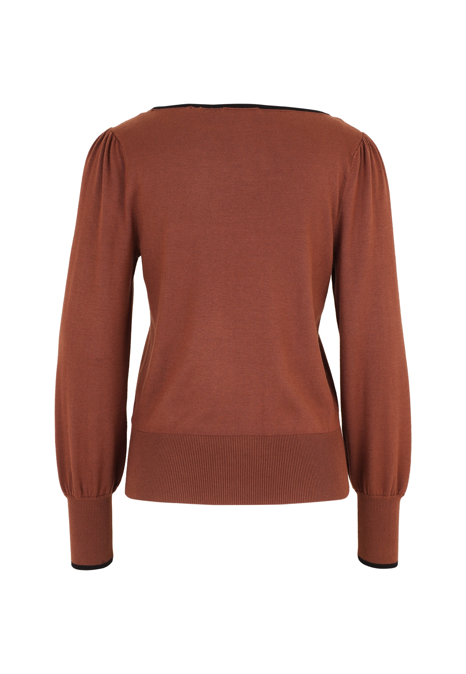 Thumbnail - Zero Strickpullover "Damen Feinstrickpullover mit Kontrastpaspel" 1 Stk. tlg. weiteres Detail