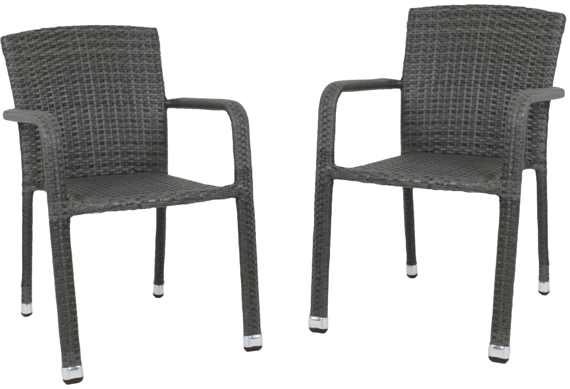 Garden Pleasure Stapelstuhl "GETAFE" (Set) 2 Stk. 2er Set günstig online kaufen
