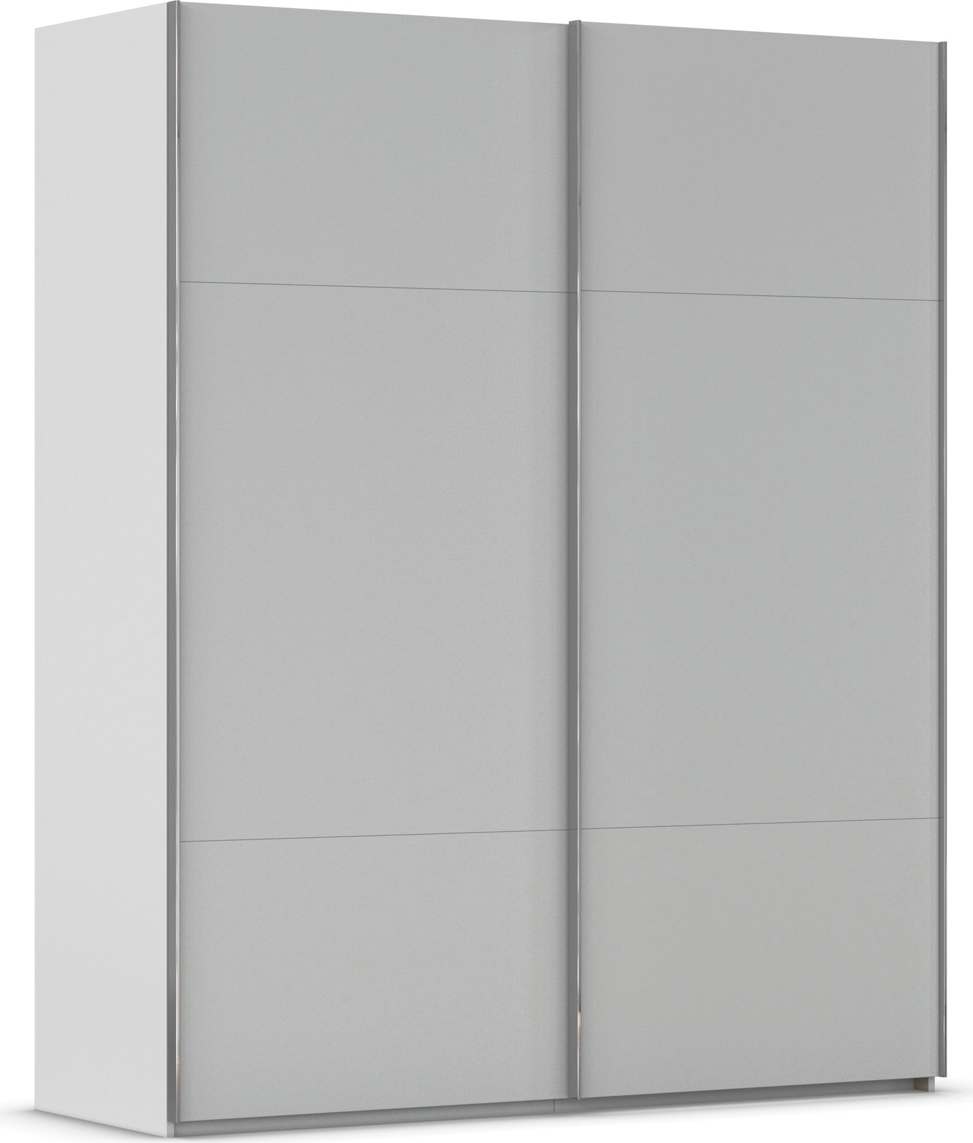 rauch Schwebetürenschrank "Kleiderschrank Schrank Garderobe Schlafzimmerschrank CONTIDO" 3 verschiedene Ausstattungen BASIC/CLASSIC/PREMIUM, aus hochwertigem Material in 6 Breiten 2 Griff-Farben MADE IN GERMANY