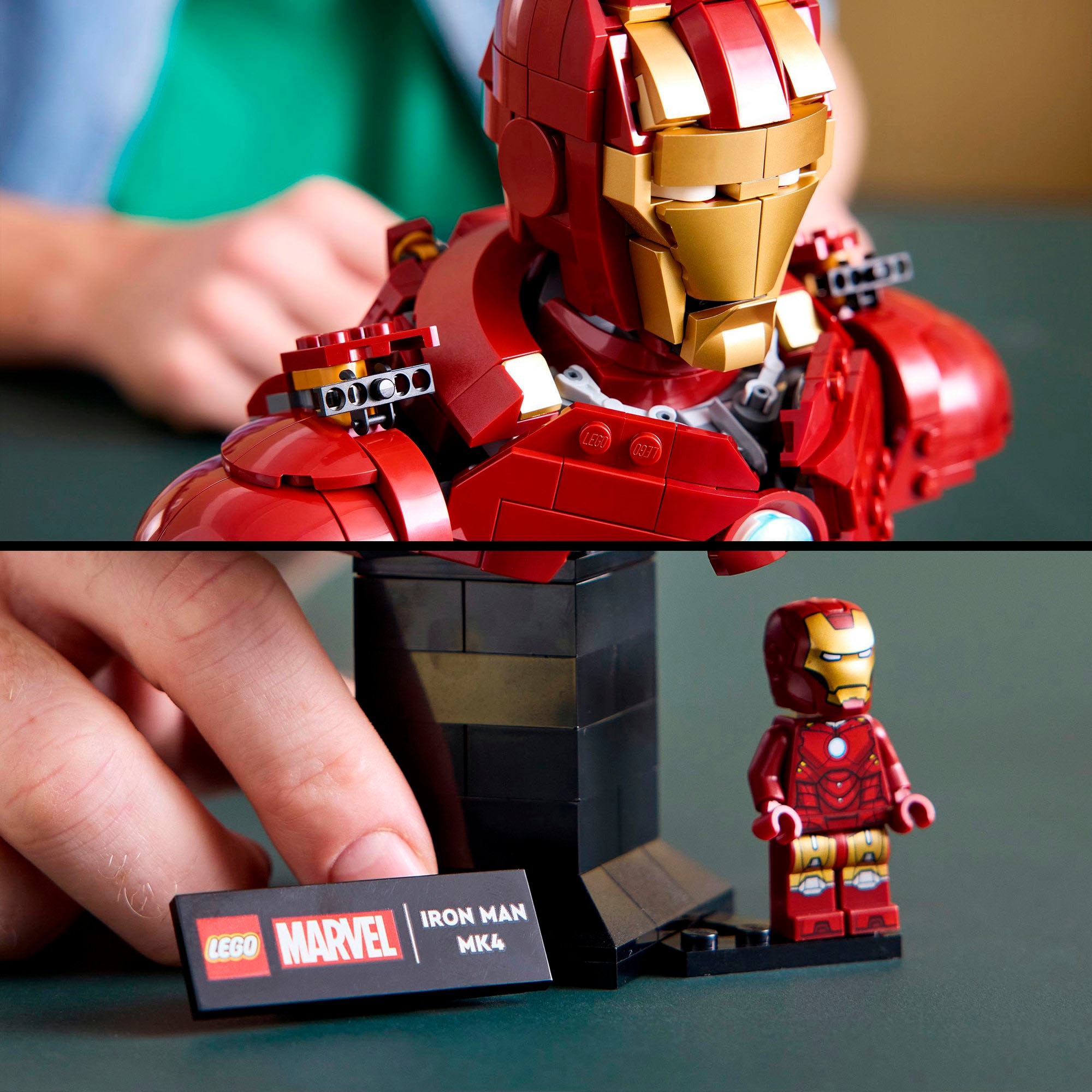 LEGO® Konstruktionsspielsteine »Iron Man MK4 (76327), LEGO Super Heroes«, (436 St.), Made in Europe