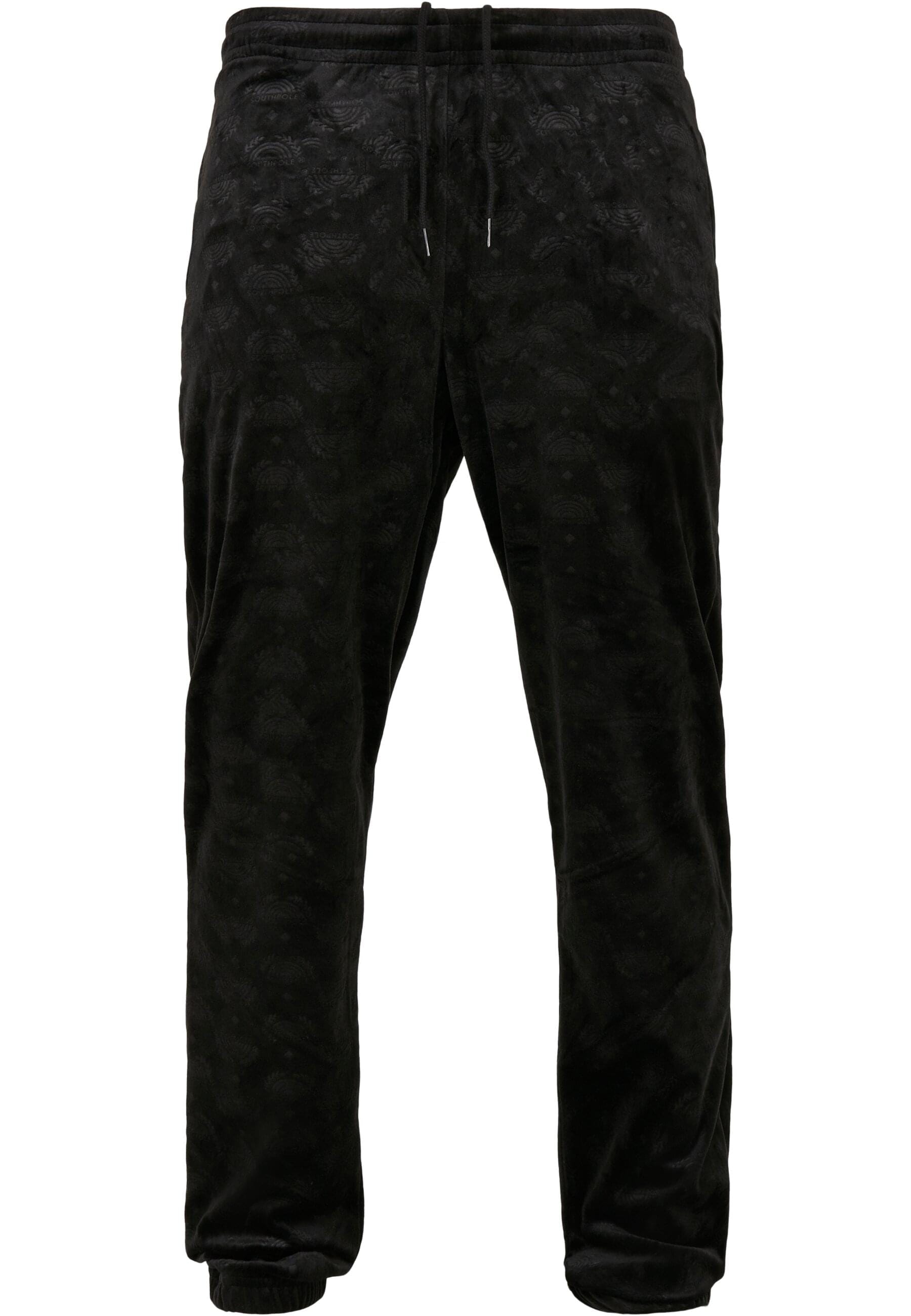 Southpole Stoffhose »Southpole Herren Southpole AOP Velour Pants«, (1 tlg.)