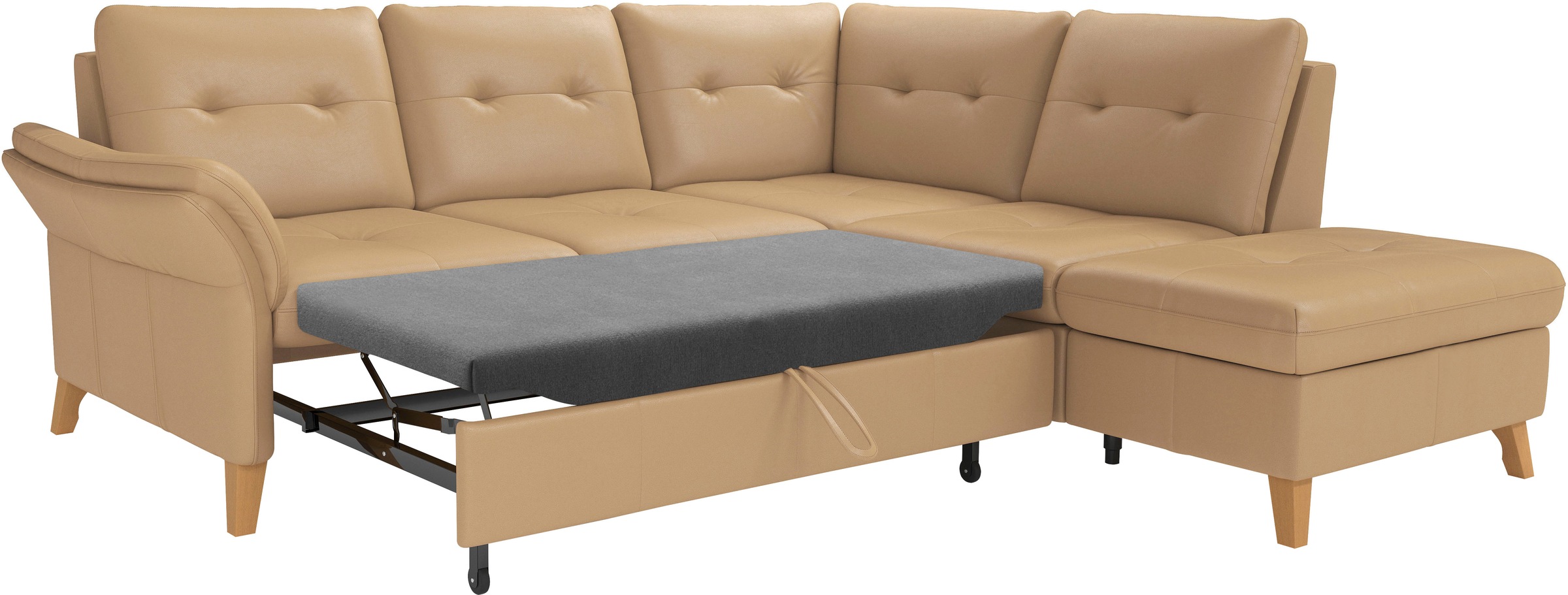 sit&more Ecksofa »Göteborg«, inkl. Sitztiefenverstellung, wahlweise mit Bettfunktion & Bettkasten