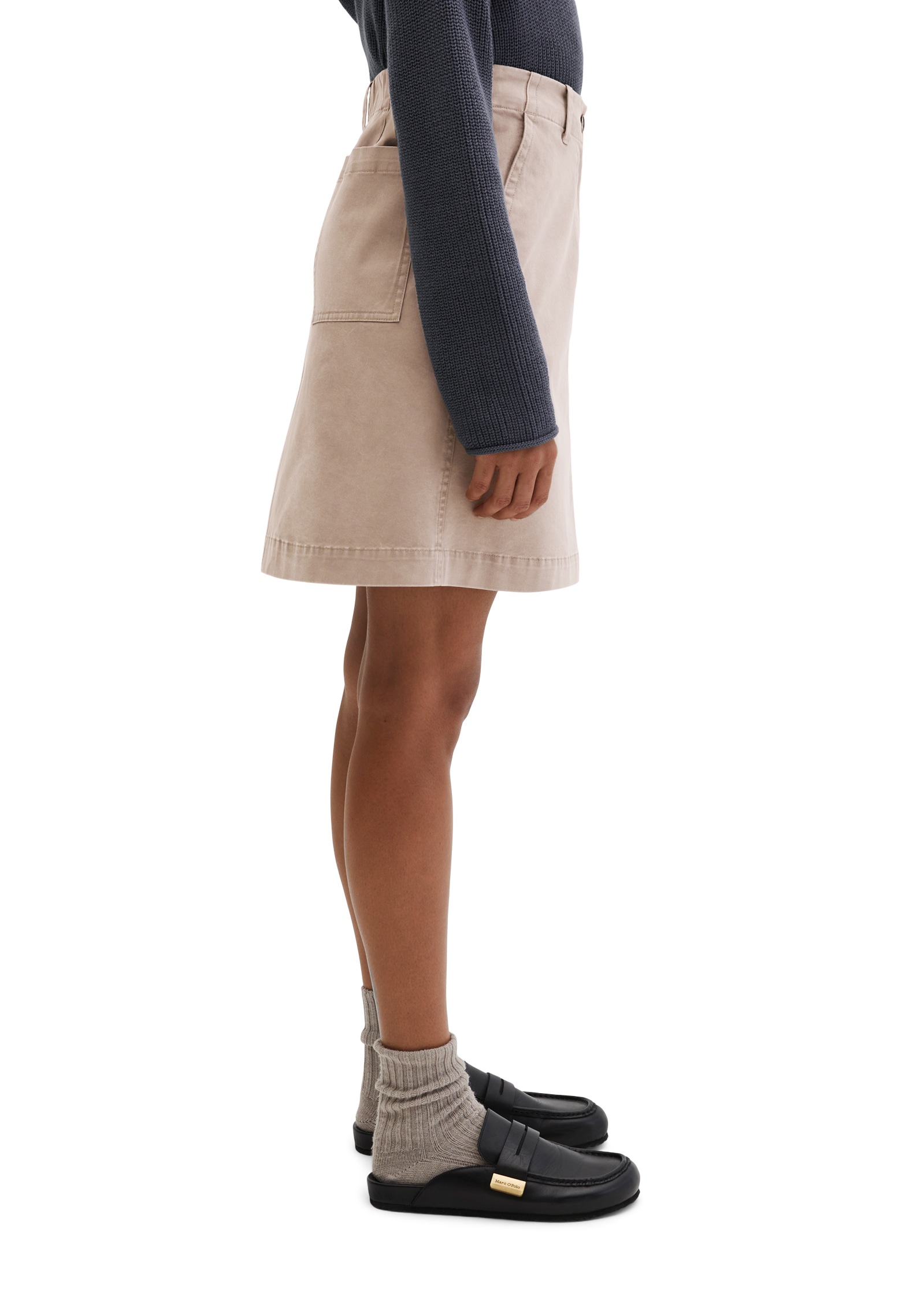 Marc O'Polo Webrock »aus Brushed Cotton Twill«