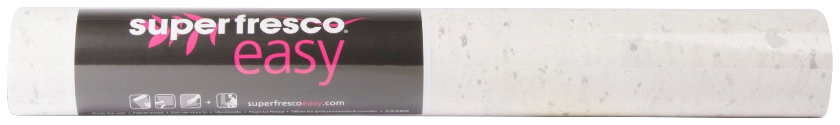 Superfresco Easy Vliestapete »Alpine Glitzer - Weiß«, FSC® zertifiziert, mit lebhaftem Druck, 10 Meter Länge