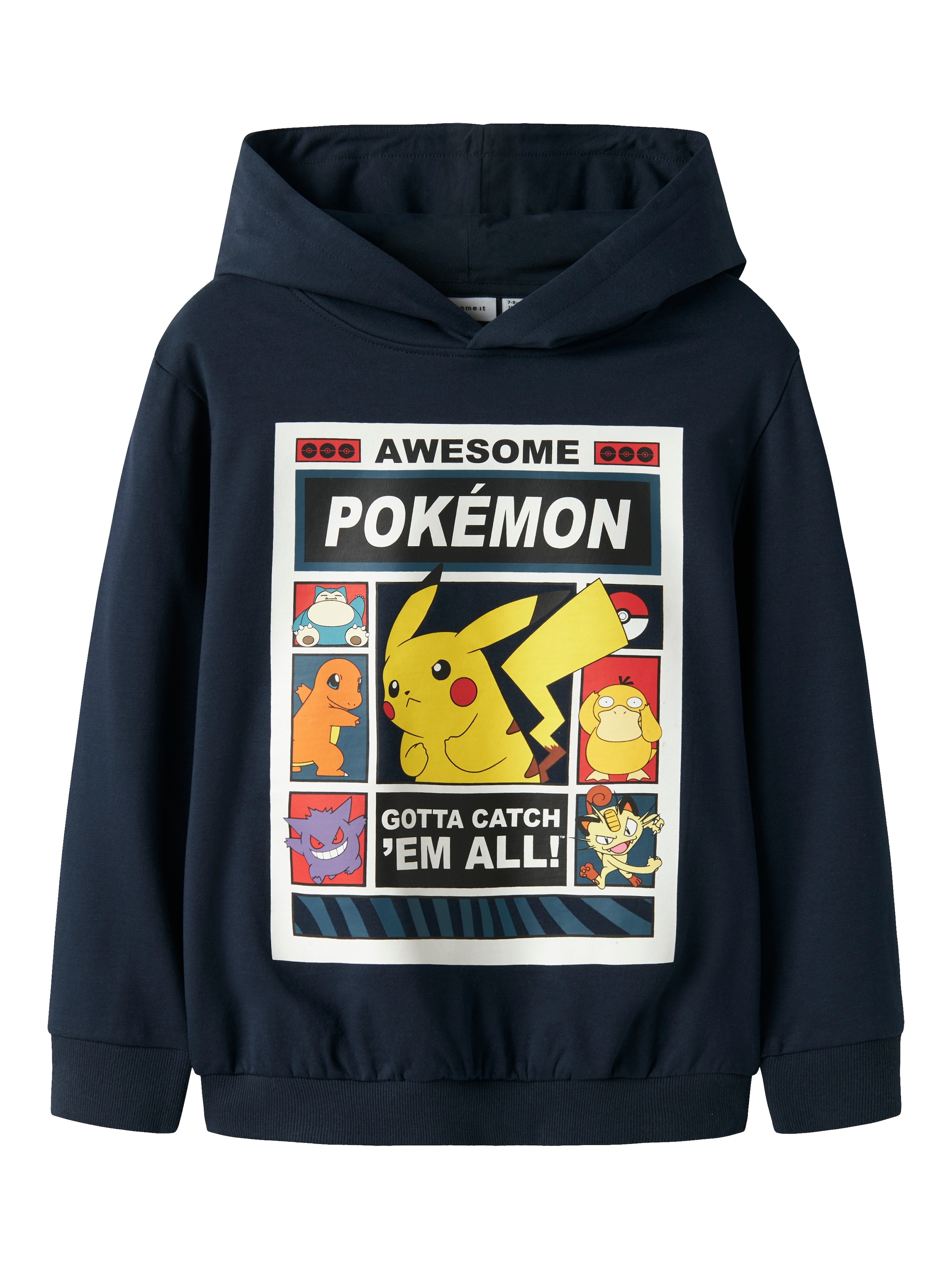 Name It Kapuzensweatshirt »NKMDU POKEMON NREG SWE WH BRU NOOS SKY«
