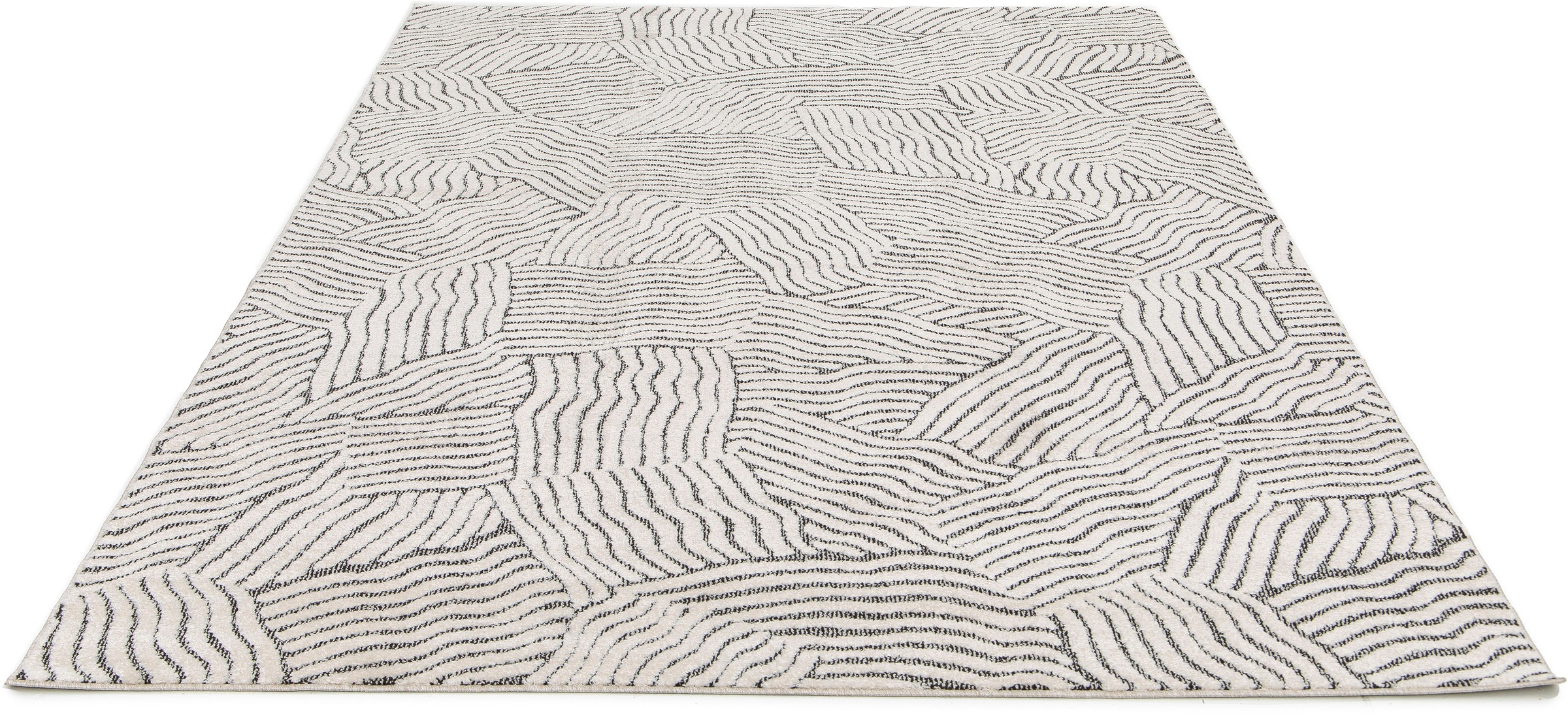 OTTO home Teppich "Segovia, Supersoft, 3D- Design, weiche Haptik, modernes günstig online kaufen