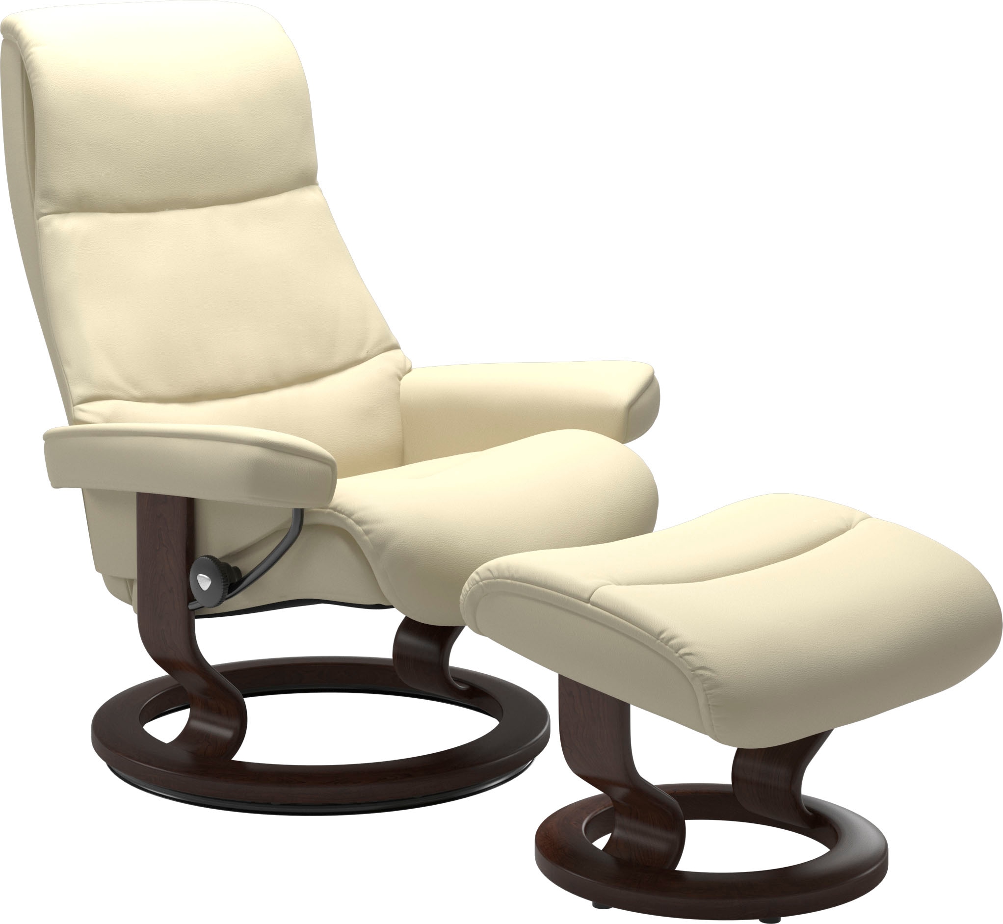 Stressless Relaxsessel "View" Set, Relaxsessel mit Hocker, mit Classic Base günstig online kaufen