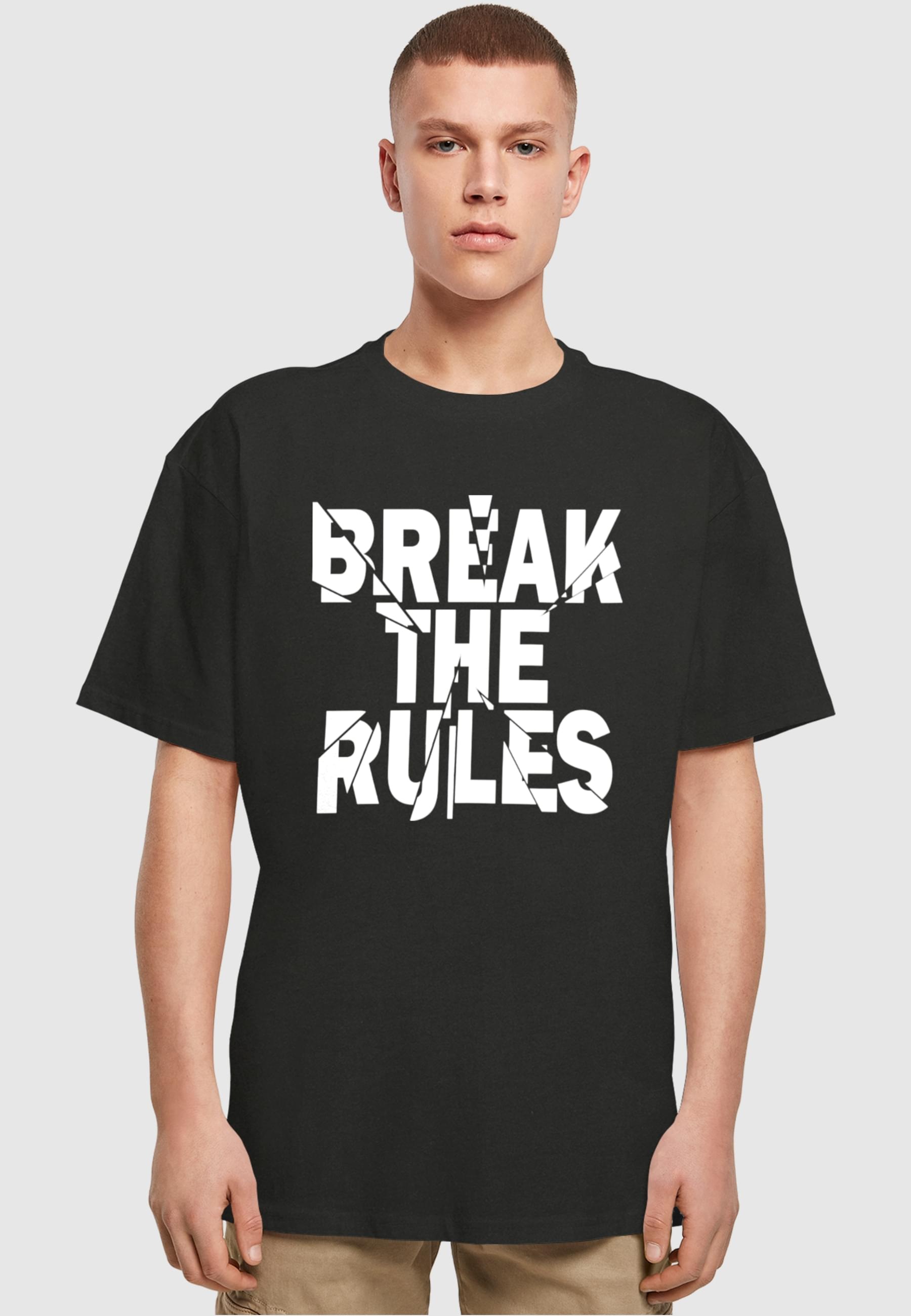 Merchcode T-Shirt »Merchcode Herren Break The Rules 2 Heavy Oversize Tee«, (1 tlg.)