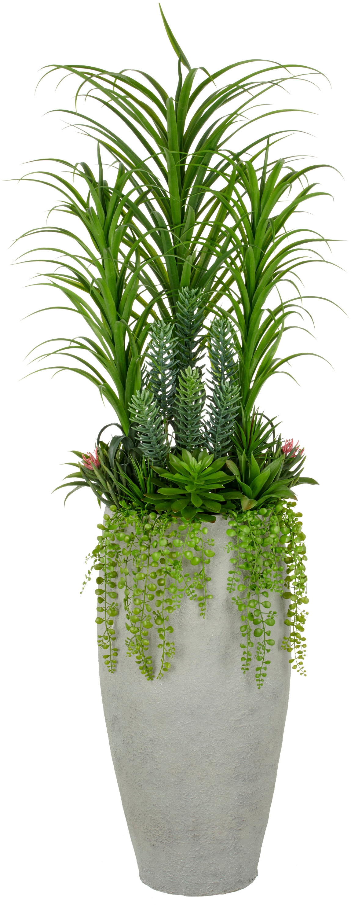 Creativ green Kunstpflanze "Arrangement aus Sukkulenten", in opulenter Größ günstig online kaufen