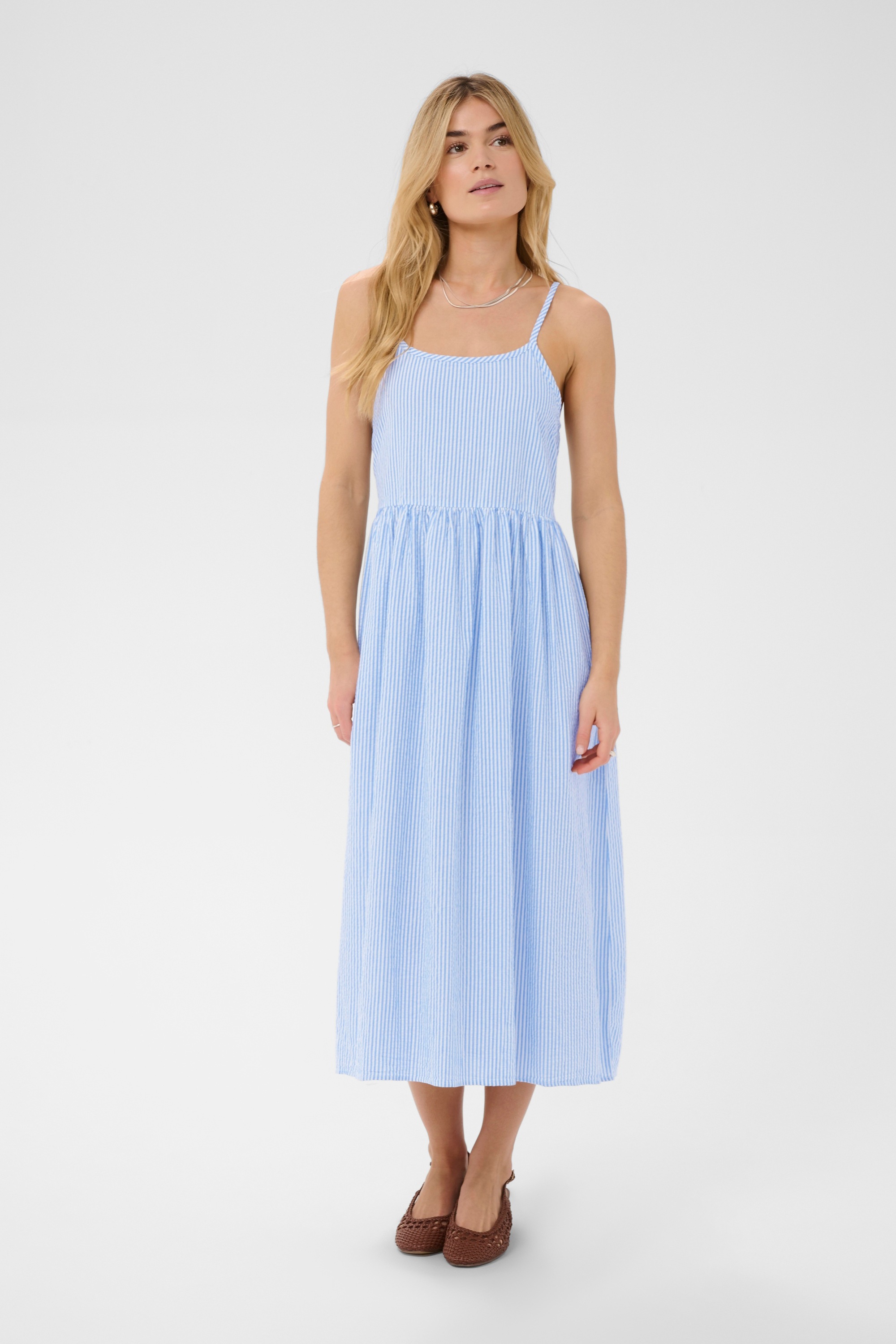 Saint Tropez Midikleid »Damen Kleid ElmikoSZ«