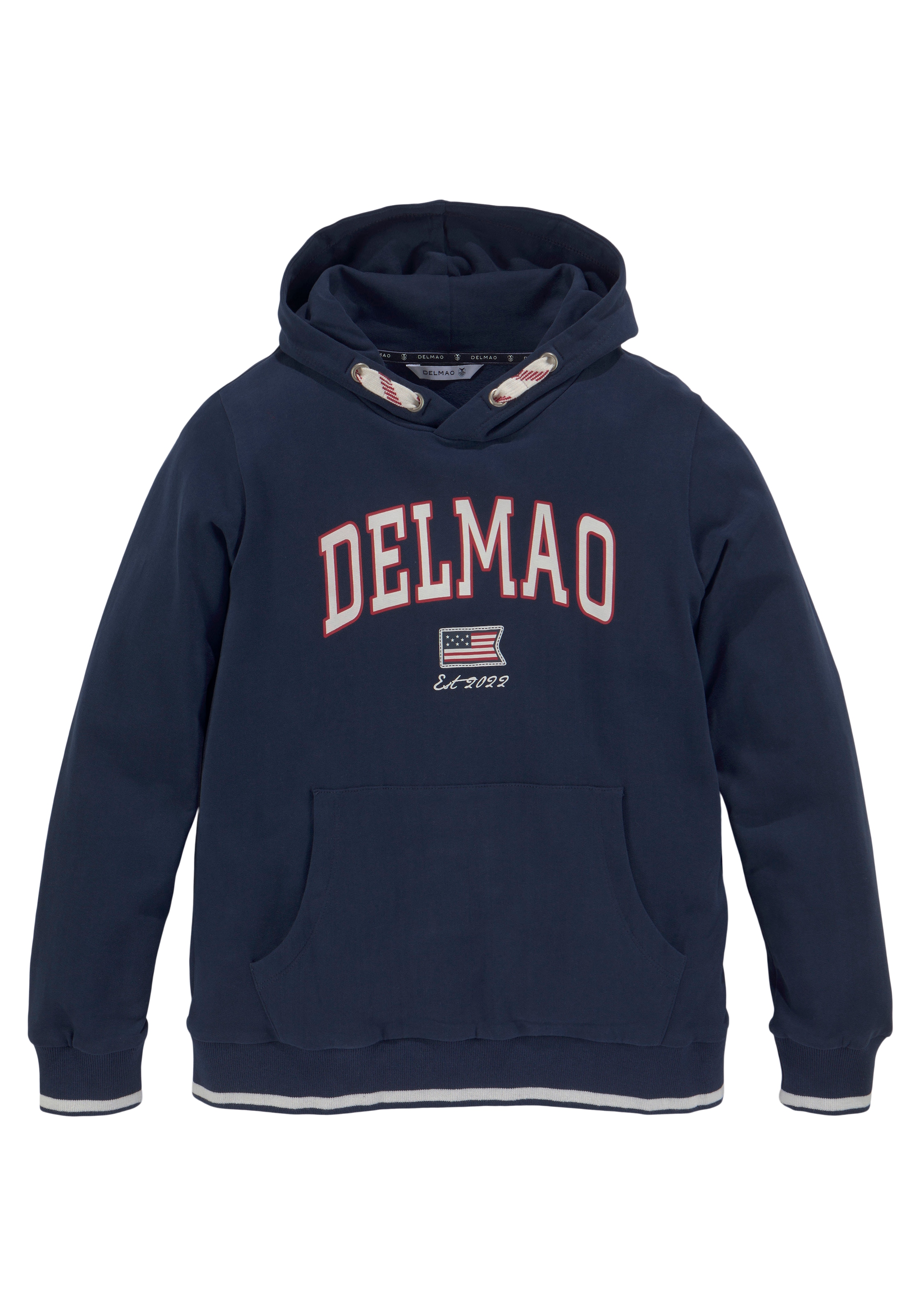 | DELMAO online Kapuzensweatshirt Jungen«, neuen Logo-Sweathirt kaufen der BAUR Marke Delmao »für