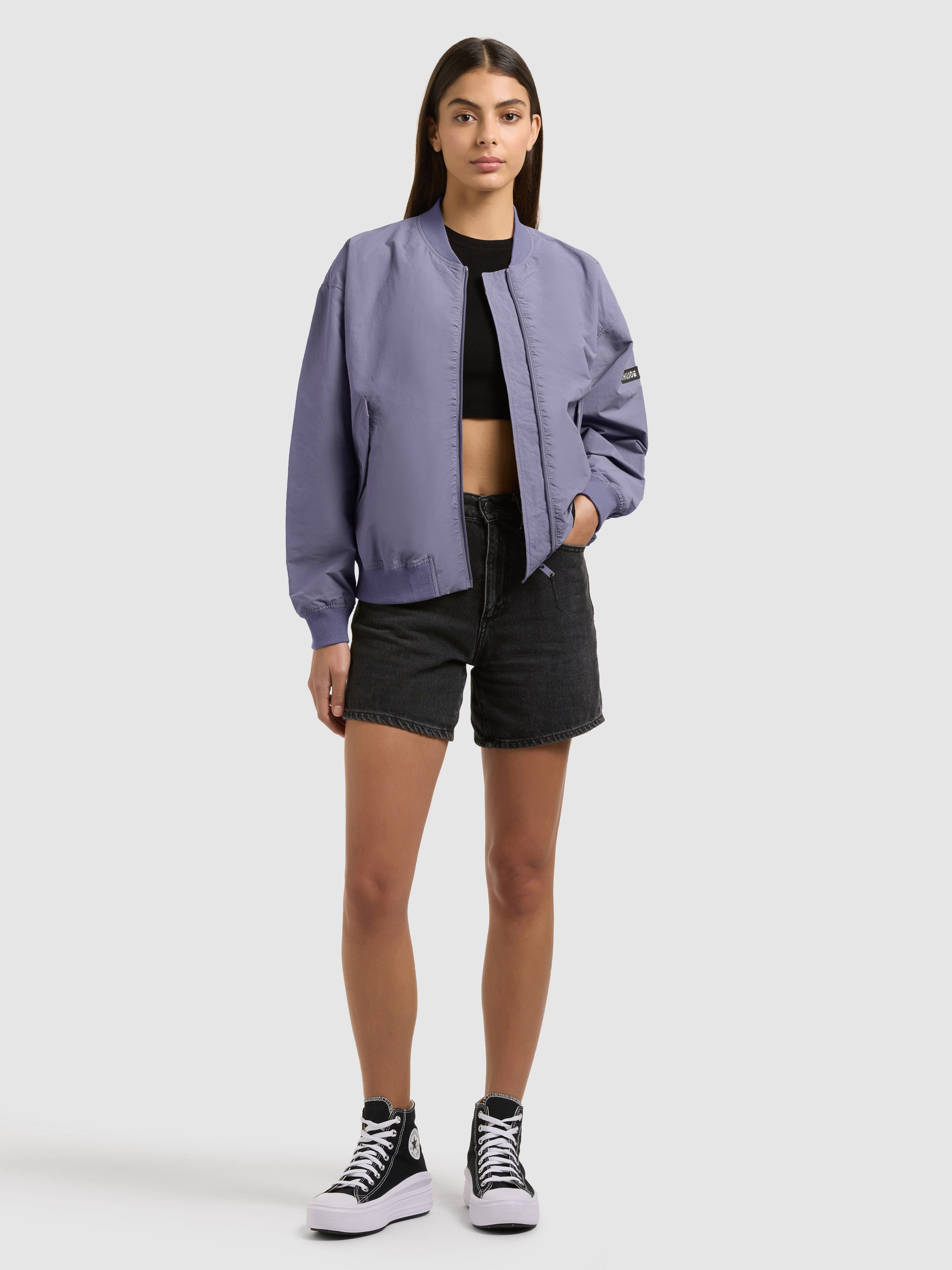 khujo Blouson »FACEE WITH BAG« ohne Kapuze