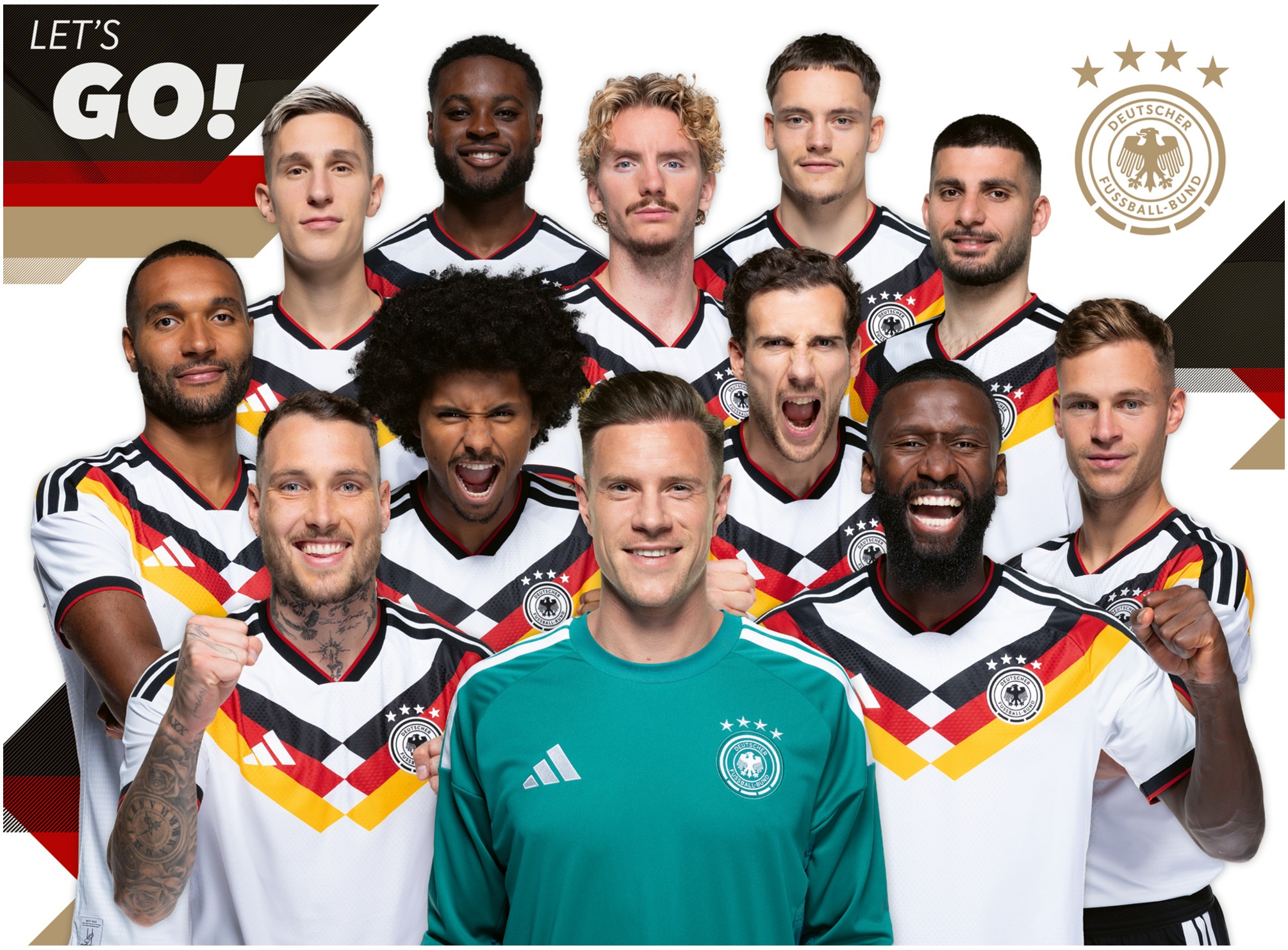 Ravensburger Puzzle »DFB Nationalmannschaft Fußball-WM 2026« Made in Germany