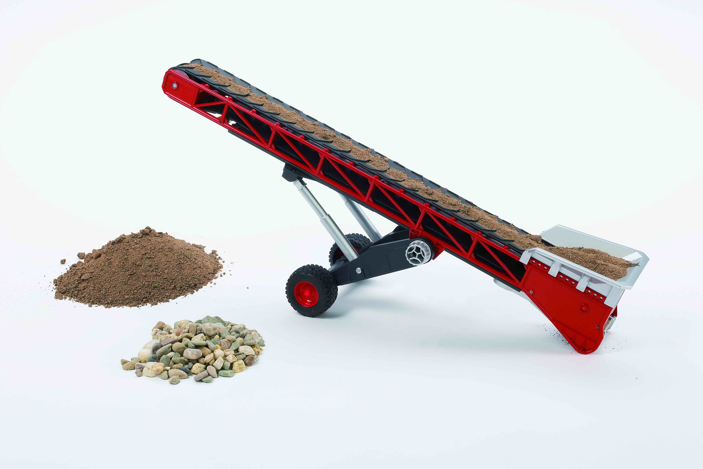 Bruder® Spielzeug-Baumaschine »Förderband 50 cm mit Drehkurbel (02031)«, Made in Europe