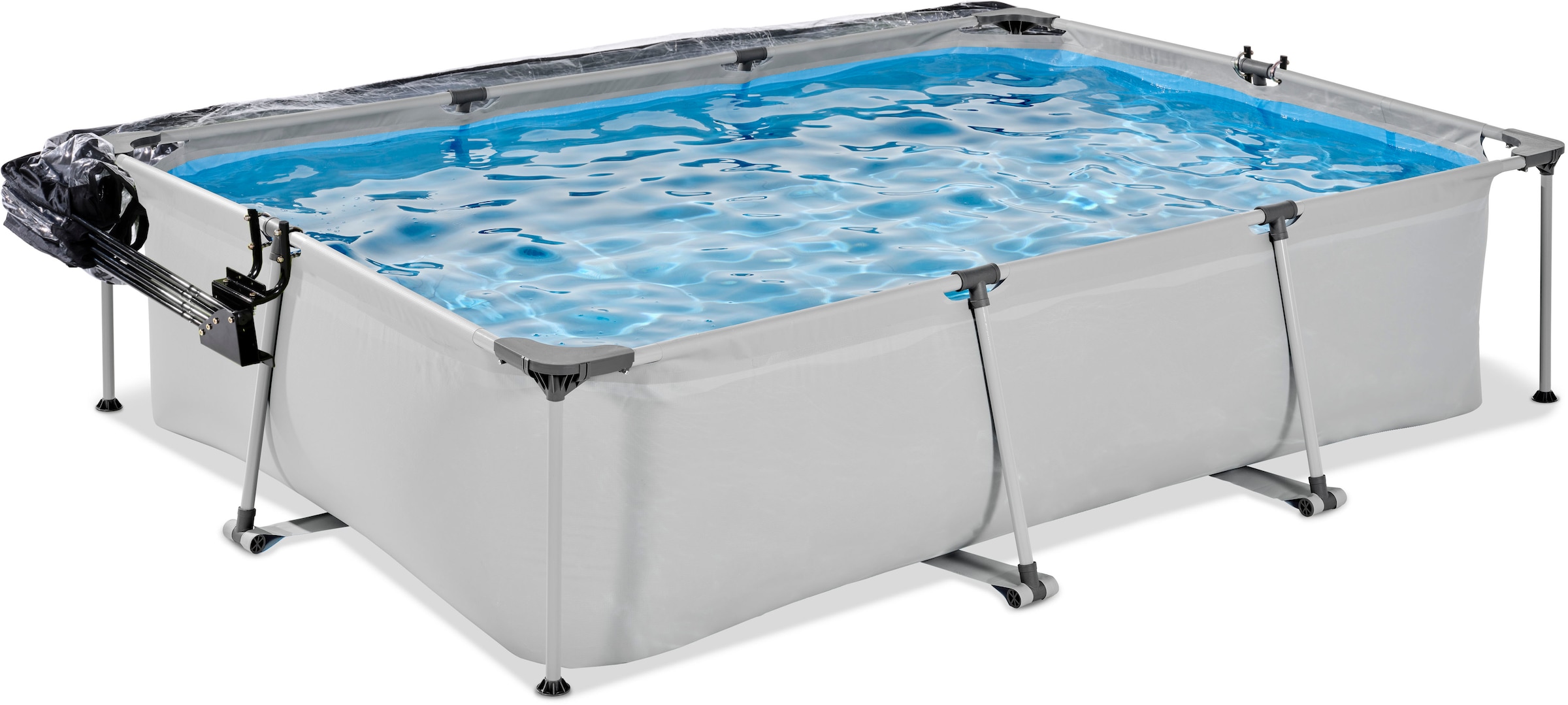 EXIT Framepool »30.20.32.50« LxBxH: 300x200x149 cm, mit Kartuschenfilter und Universalabdeckung