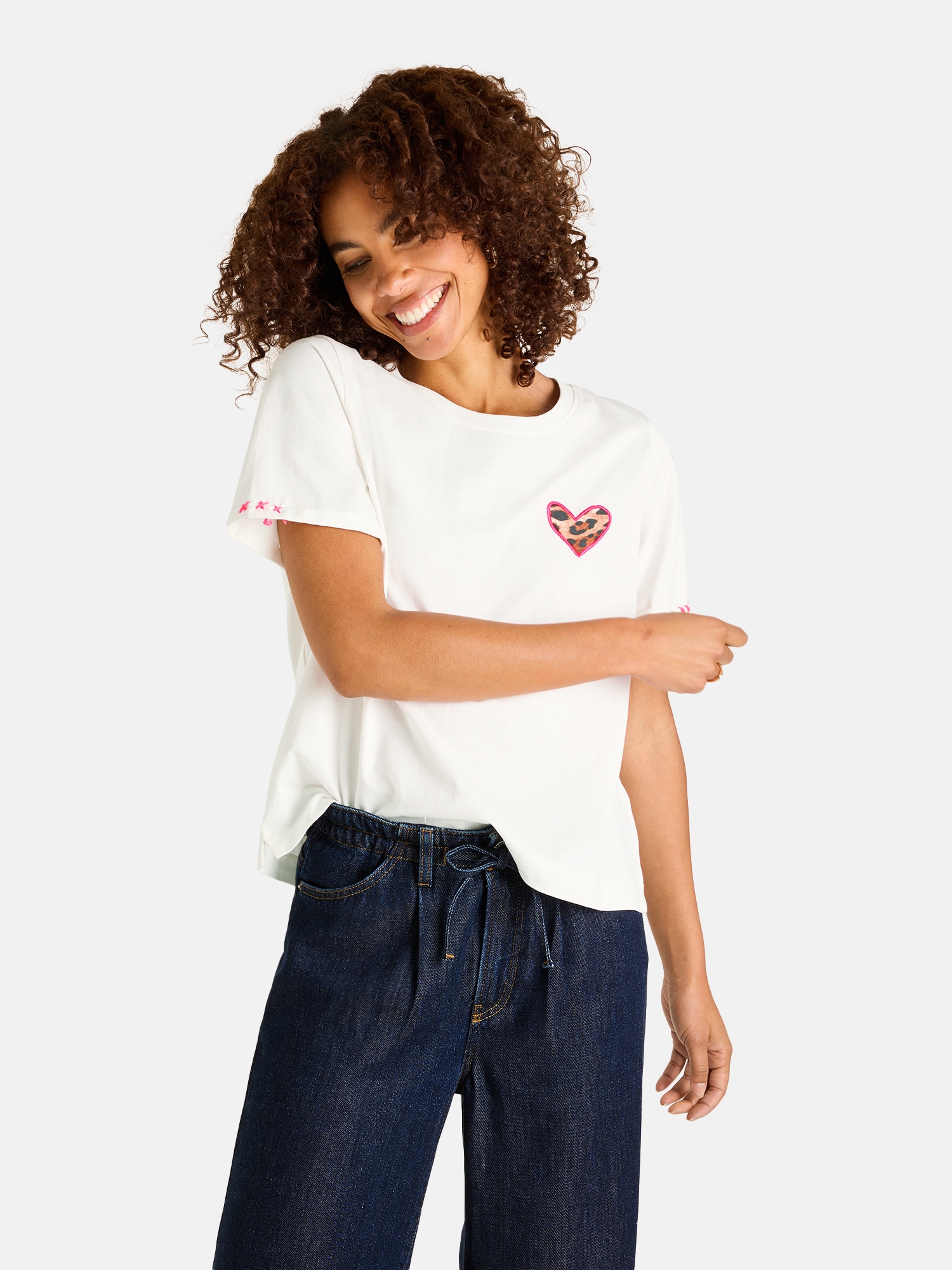 Lieblingsstück T-Shirt "ZetaL" aus Baumwolle, Rundhals