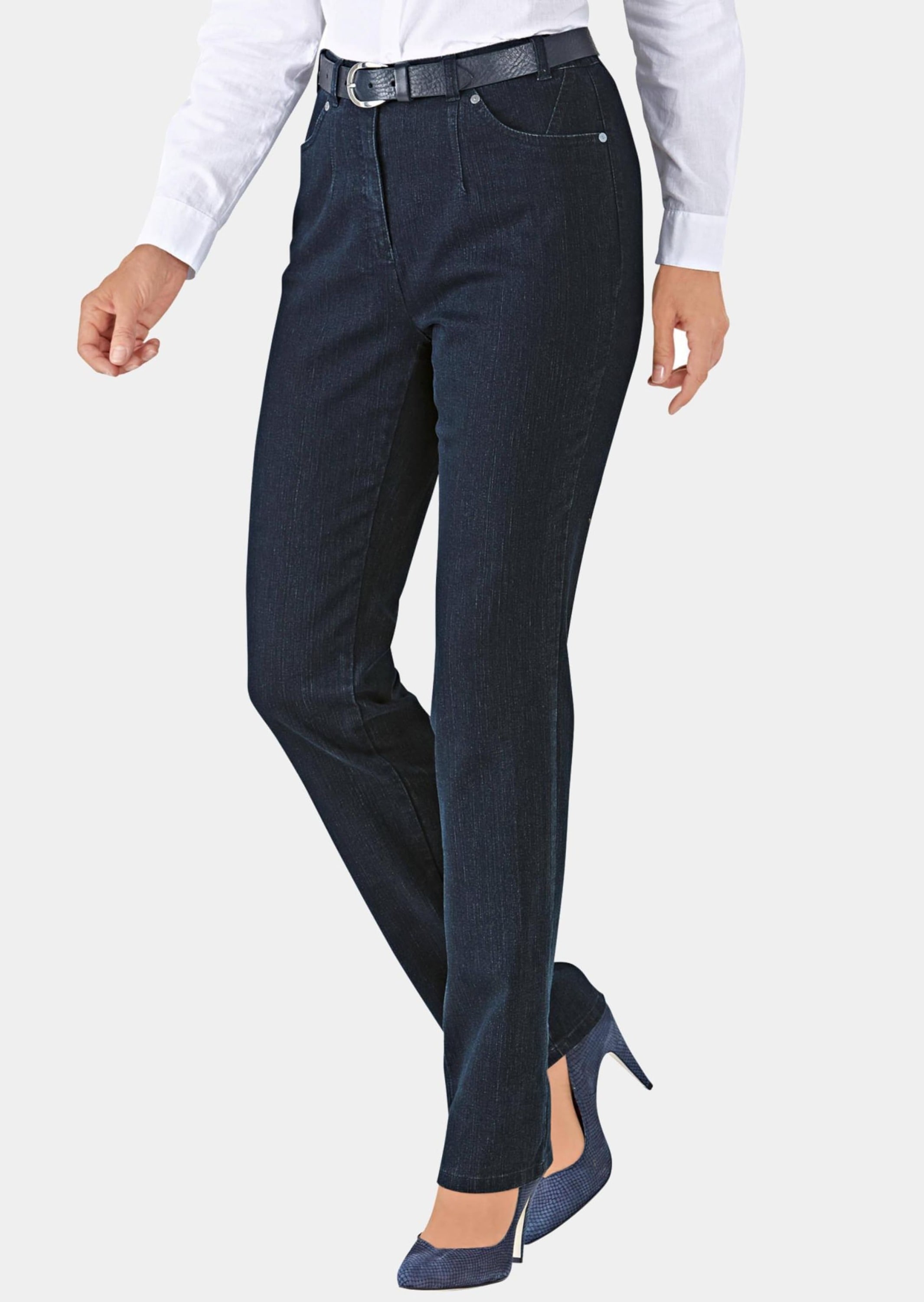 GOLDNER Regular-fit-Jeans »Jeanshose ANNA Schlichte Jeanshose ANNA«
