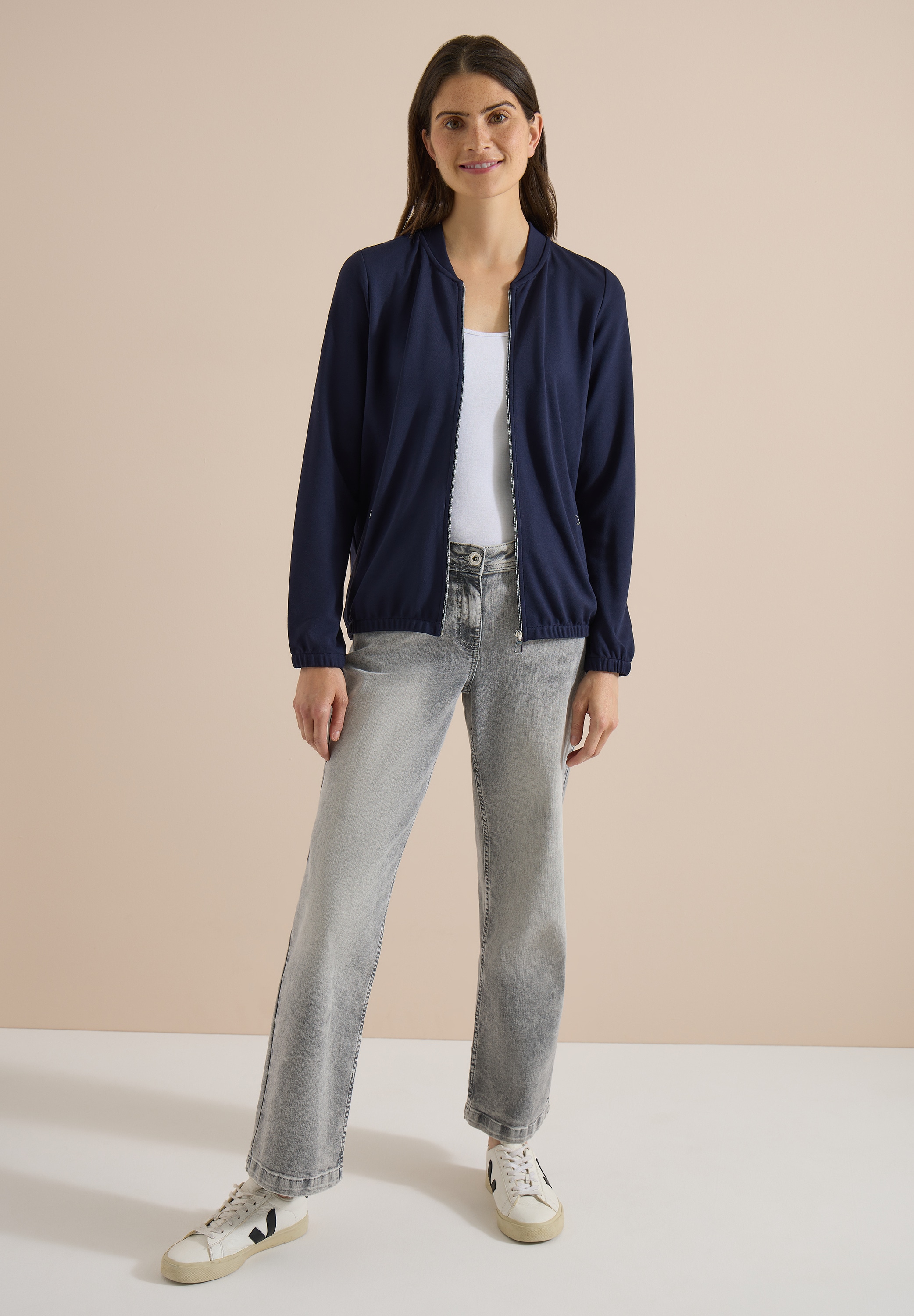 Cecil Cardigan aus stretchigem Viskosematerial