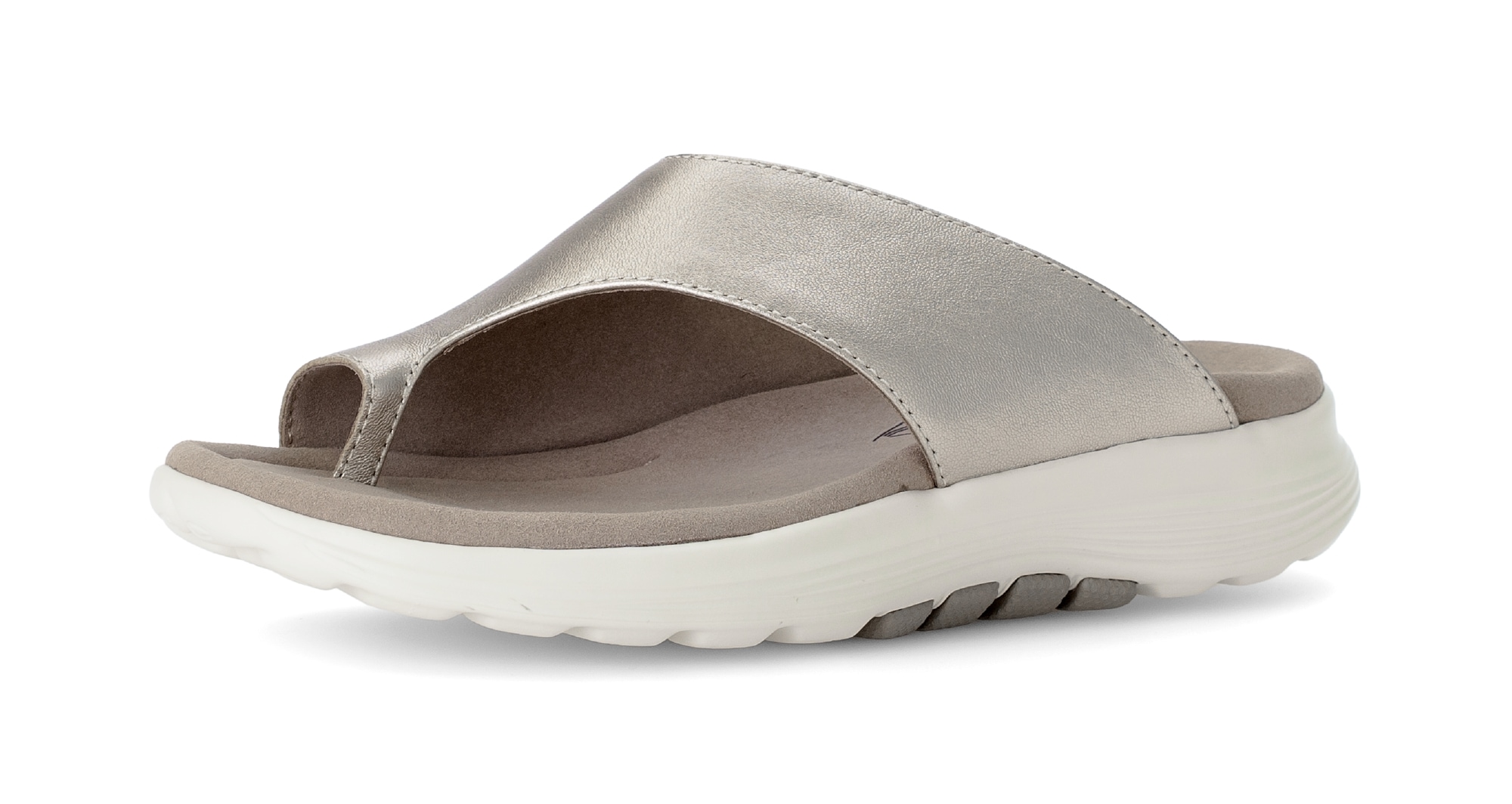 rollingsoft Dianette  Zehentrenner, Sommerschuh mit weichem Zehensteg, G-Weite