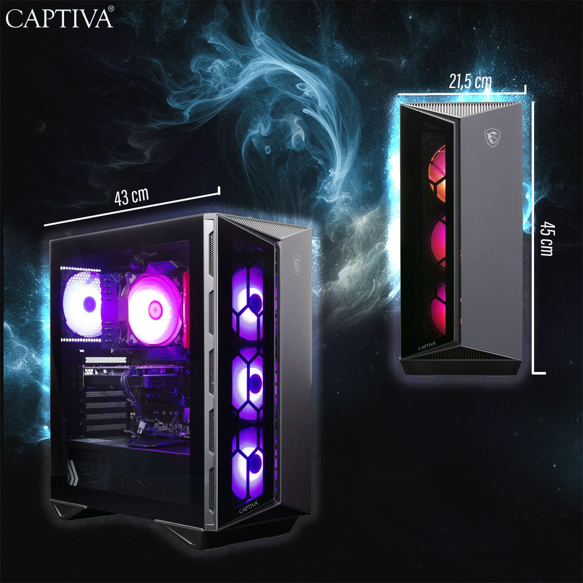 CAPTIVA Gaming-PC »Advanced Gaming R93-268«