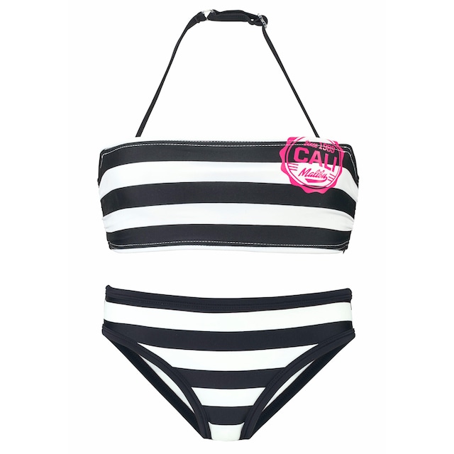 Bench. Bandeau-Bikini, mit trendigen Streifen online bestellen | BAUR