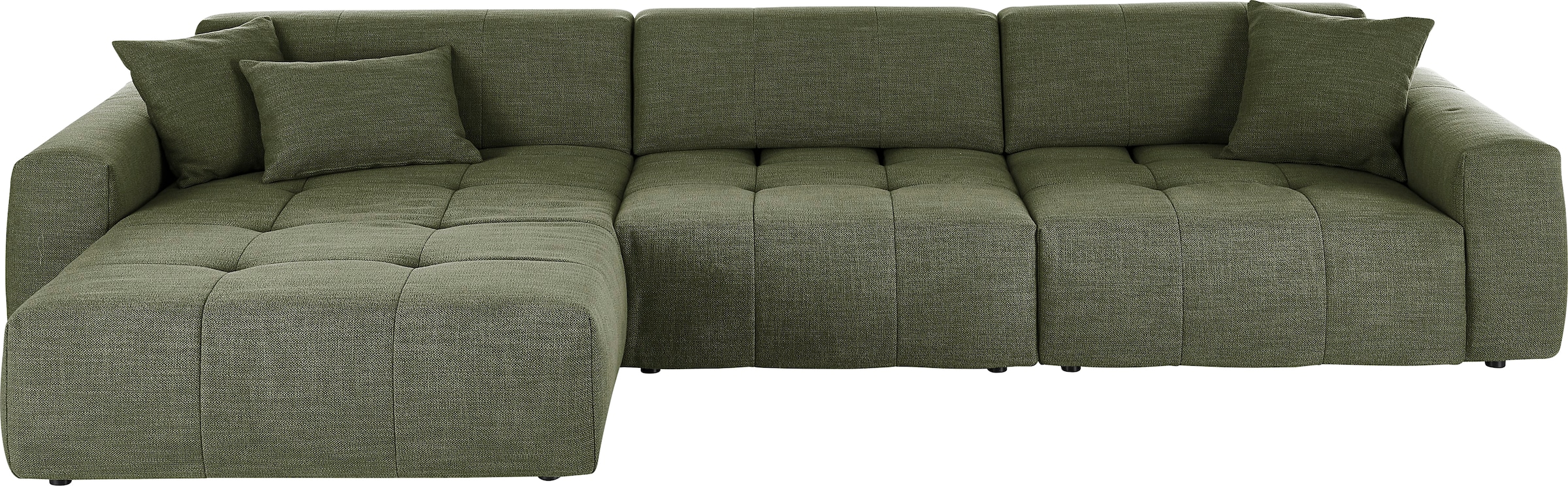 3C Candy Ecksofa "Yoshy mit Komfortfunktionen, modern und bequem, L-Form", günstig online kaufen