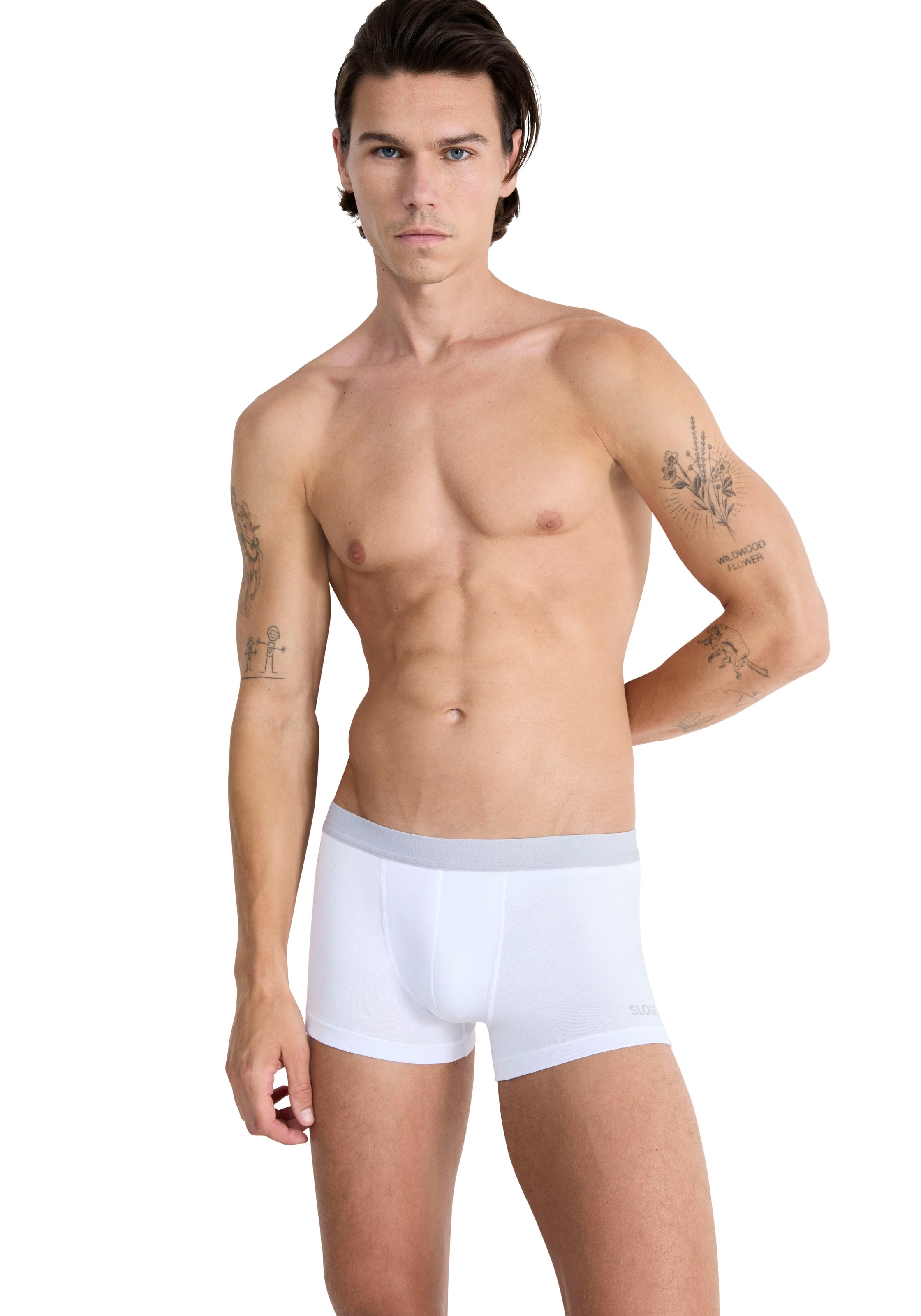 Thumbnail - sloggi Hipster "Men GO ABC 2.0" 6er Pack, weich, Baumwollmix, elastischer Logobund, Baisc, ohne Eingriff