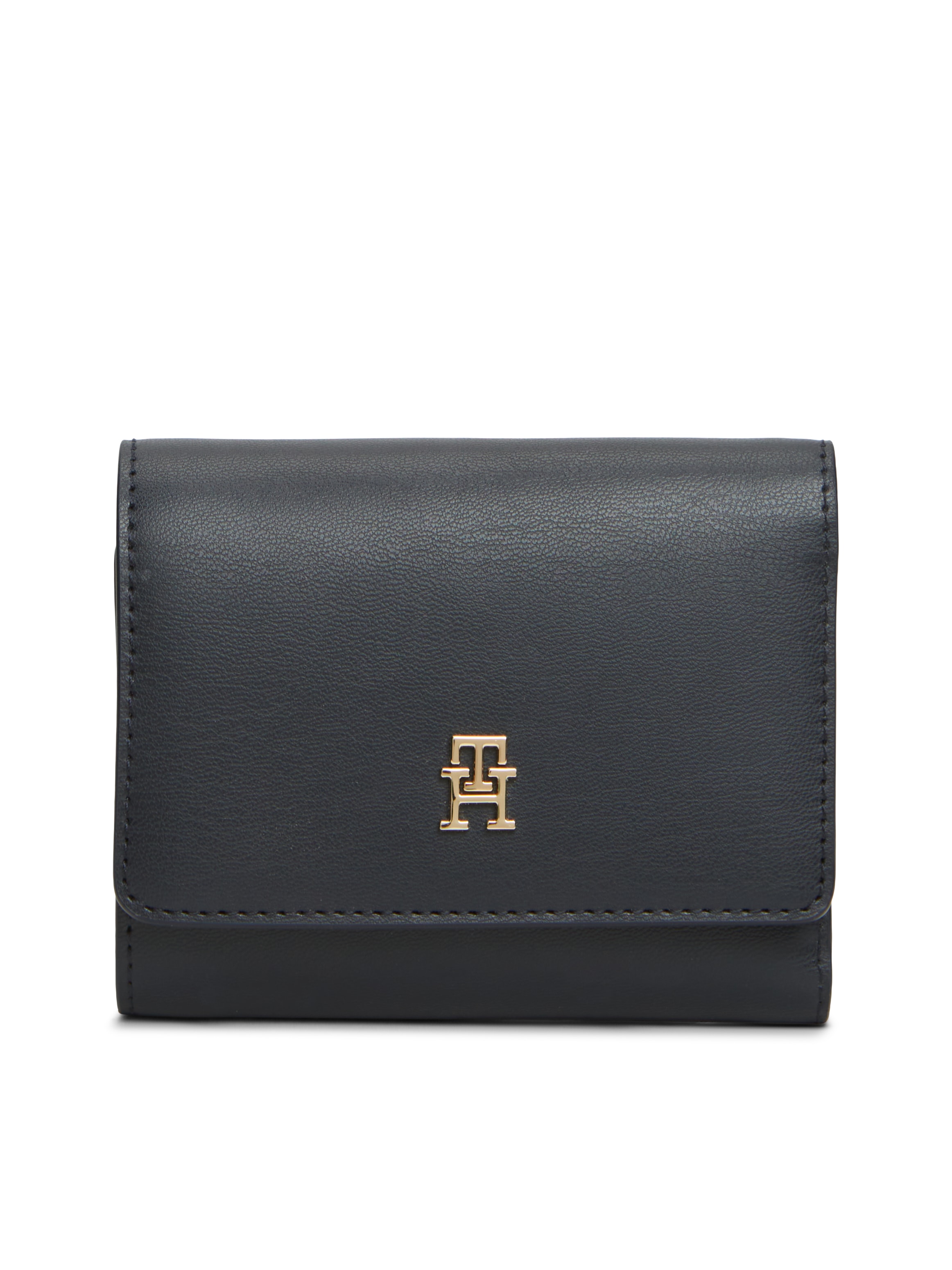 Tommy Hilfiger Geldbörse »TH ICON TRIFOLD« Damen Geldbeutel, Portemonnaie mit TH-Logo-Schmuckelement