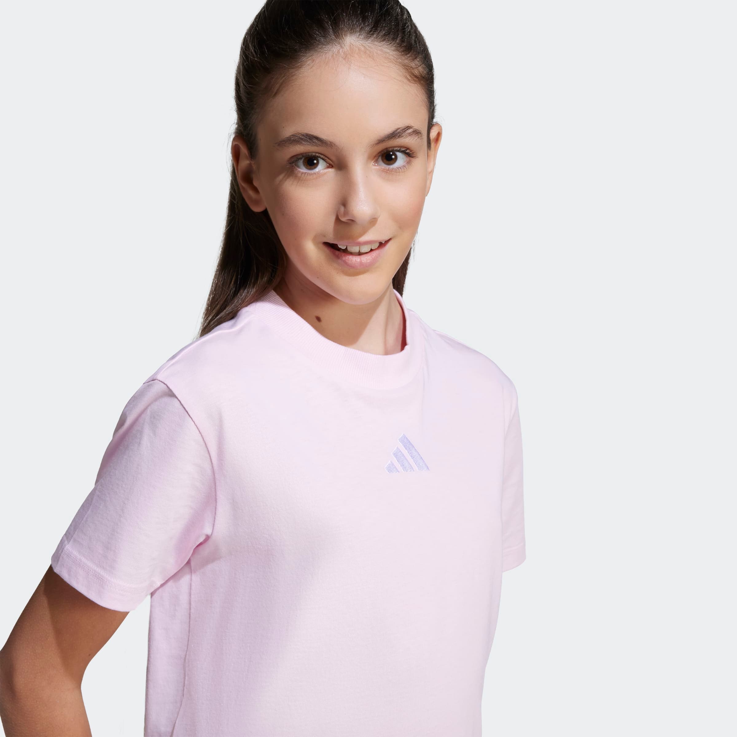 adidas Sportswear T-Shirt »ESSENTIALS KIDS« für Kinder, mit Rundhalsausschnitt, ohne Verschluss